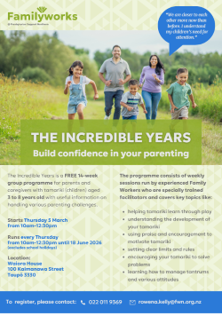 The Incredible Years