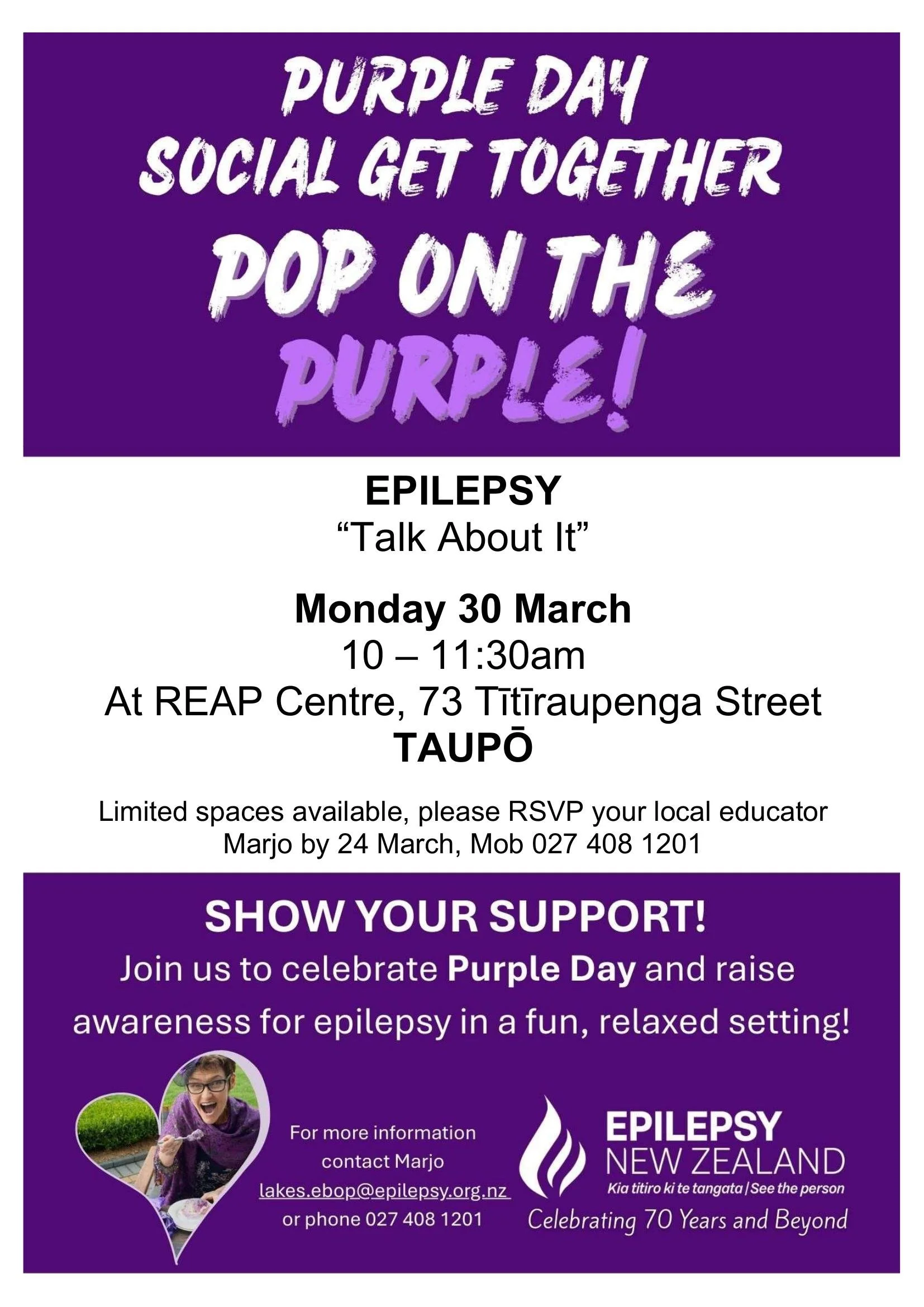 Purple Day - Epilepsy