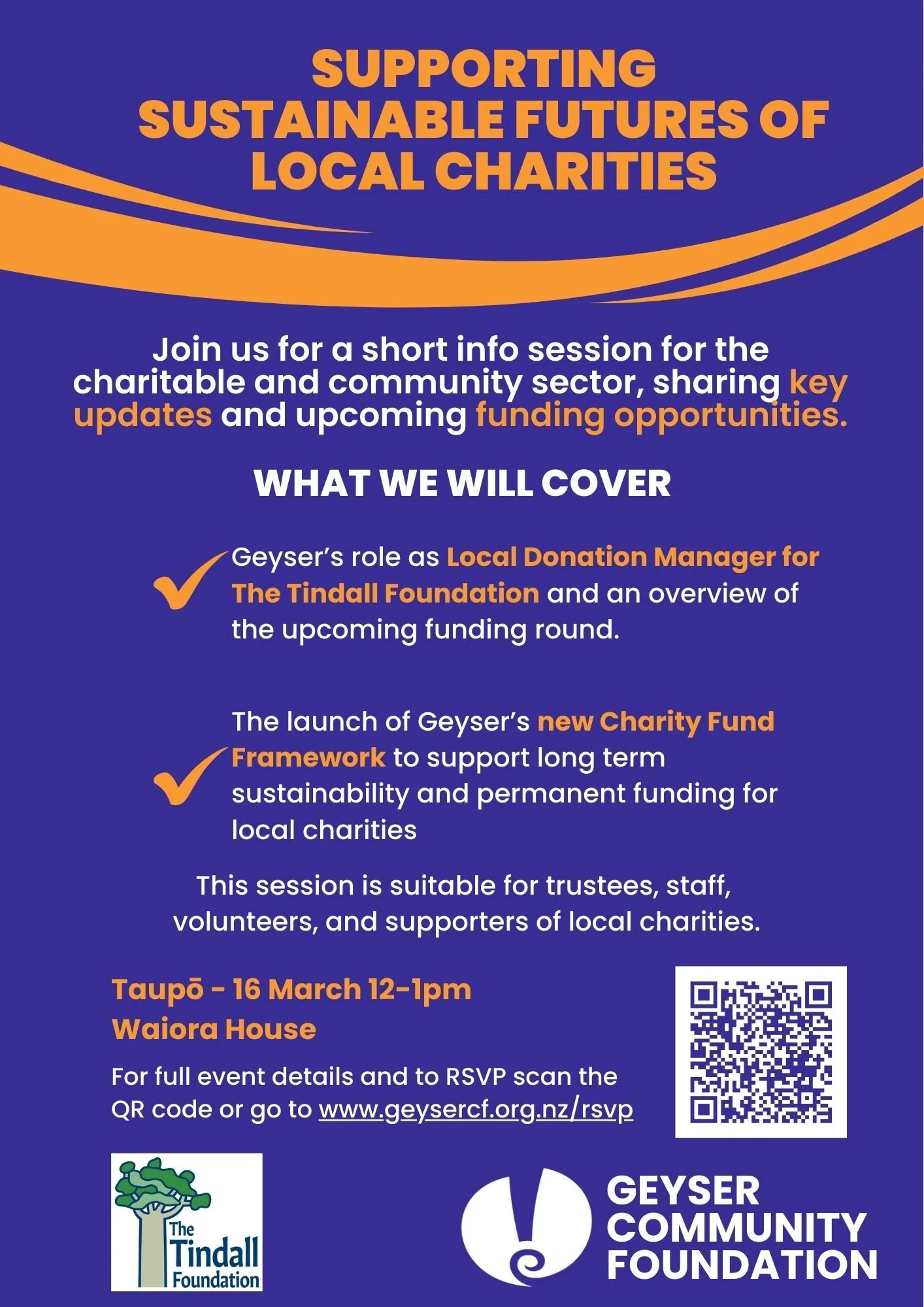 Geyser Gathering - Supporting Sustainable Futures