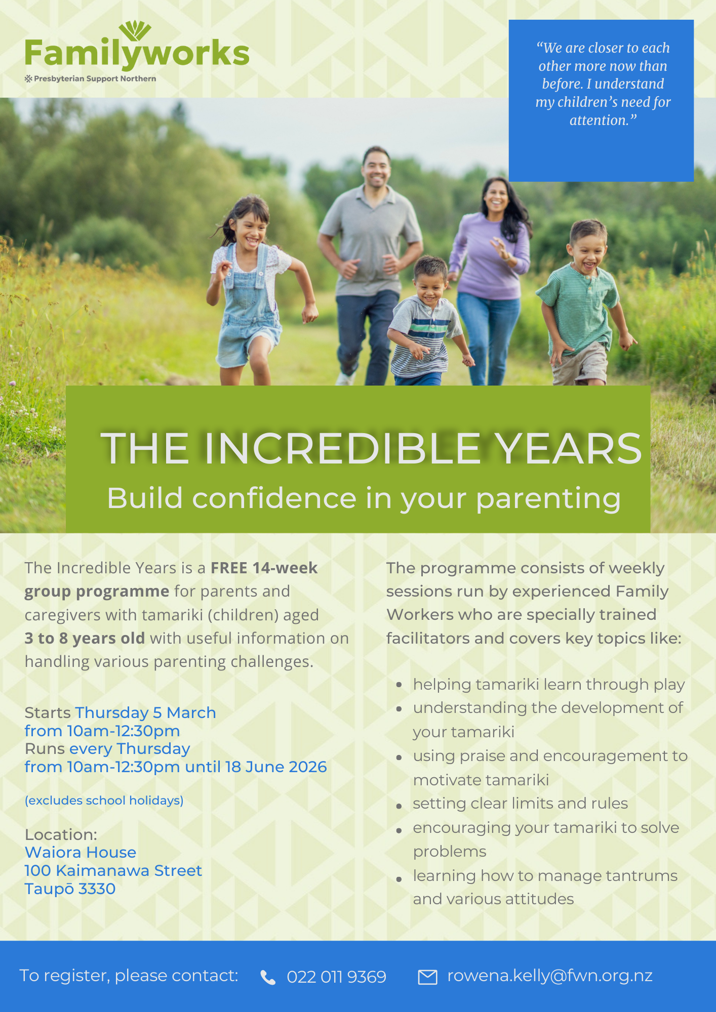 The Incredible Years