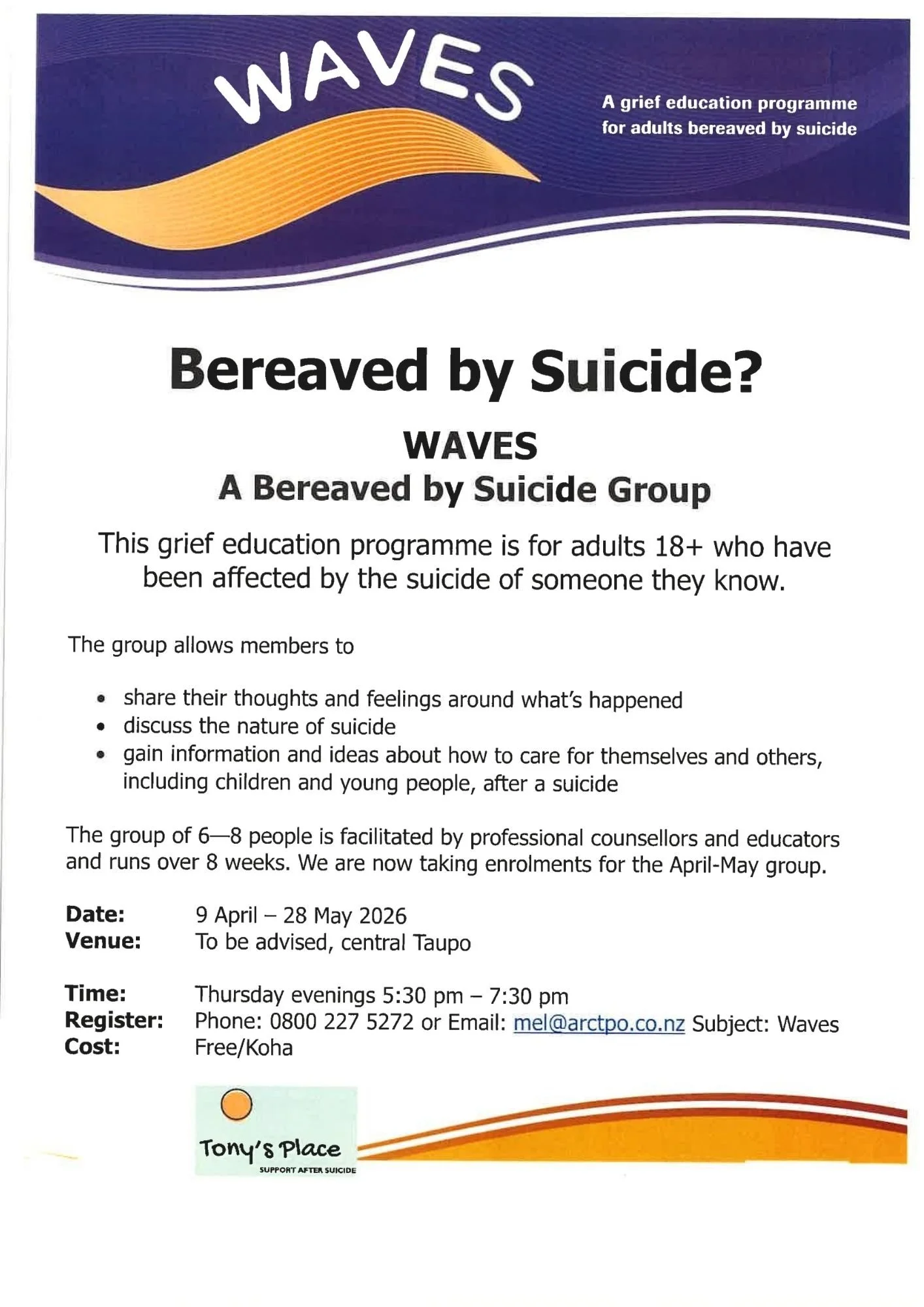Bereaved by Suicide