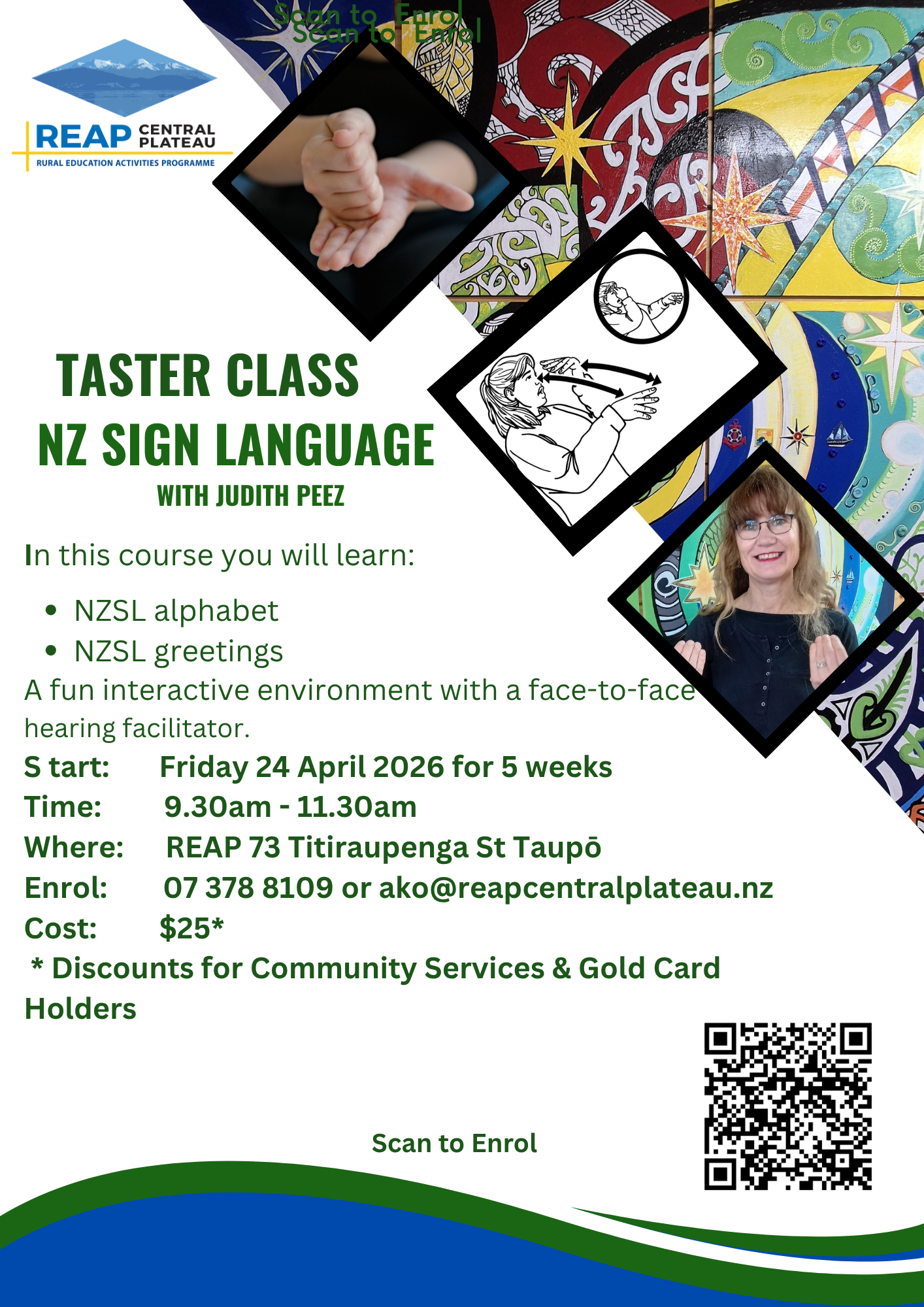 NZ Sign Language Taster Class