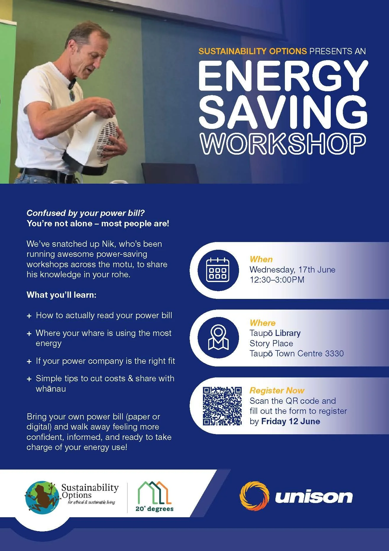 Energy Saving Workshop - 17th June