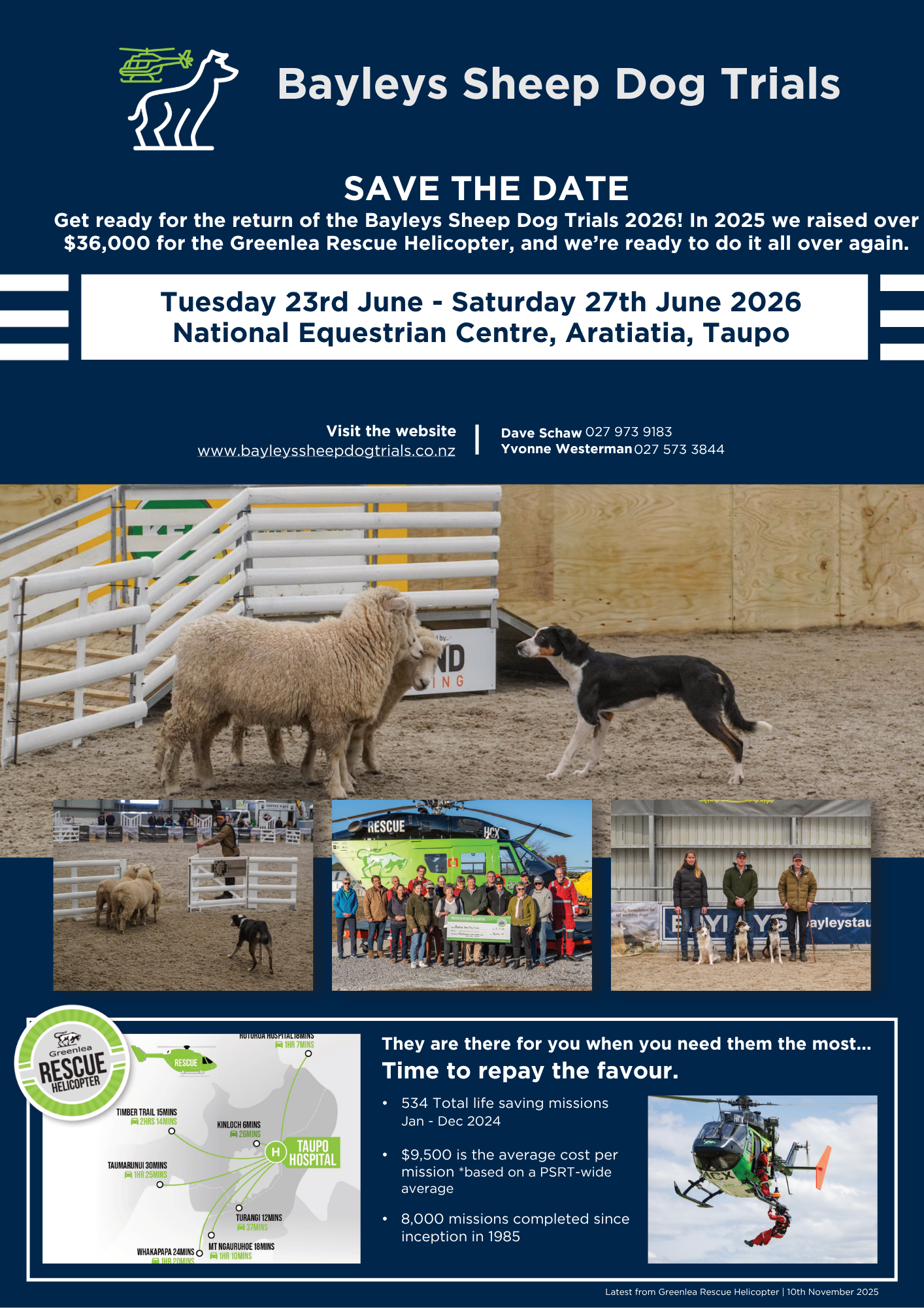 Bayleys Sheep Dog Trials - 23rd - 27th June