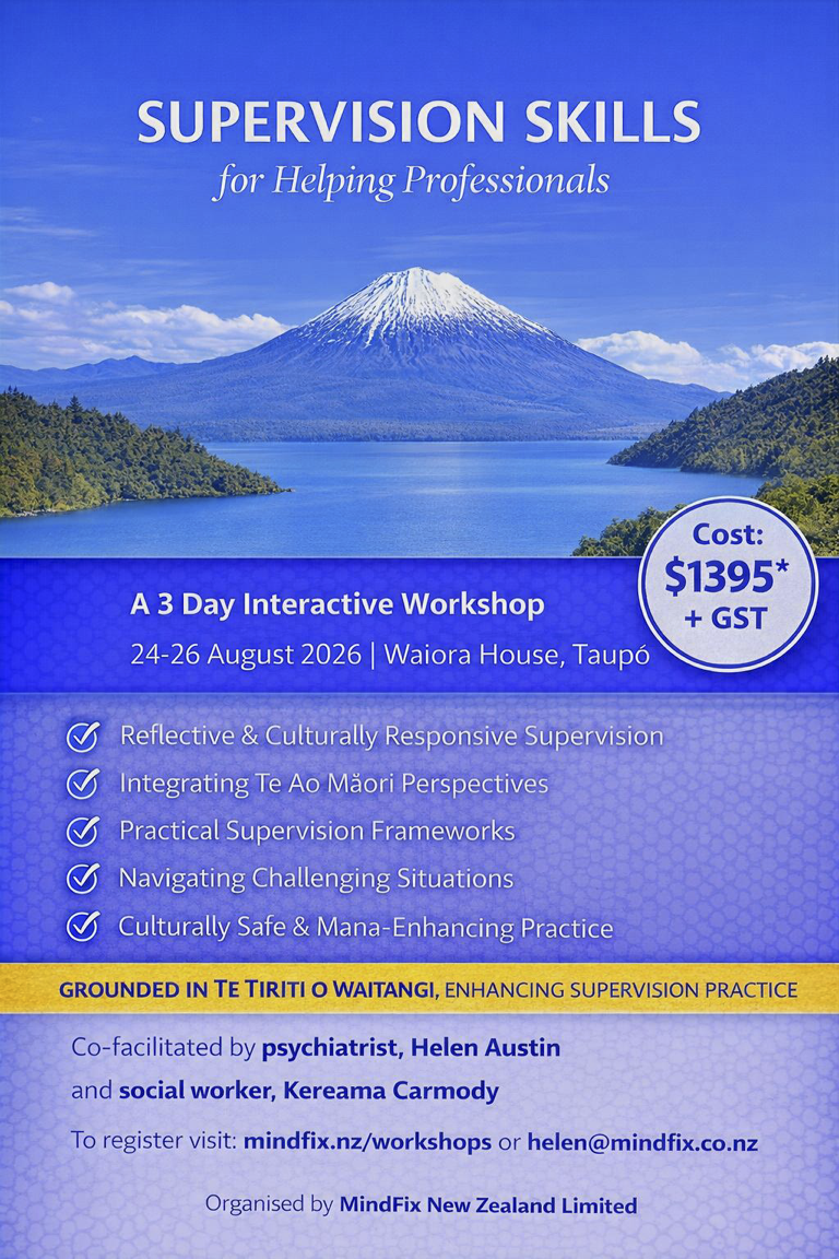 Supervision Skills for Helping Professionals Workshop - 24th - 26th August