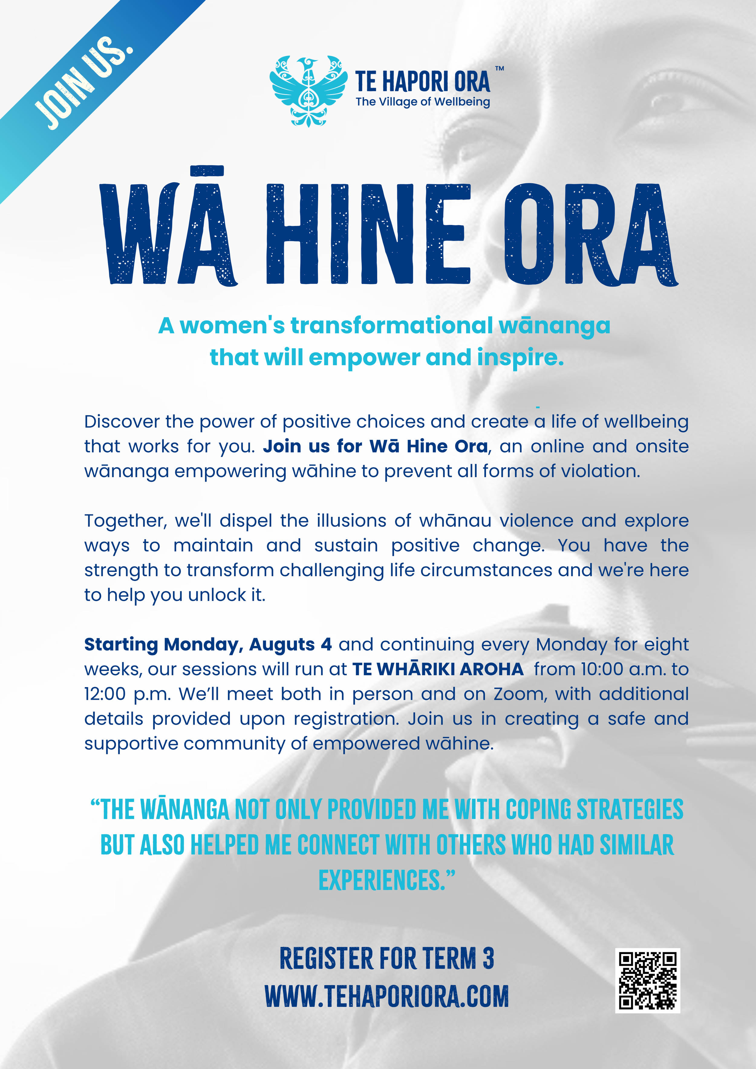 Term 3 Wā Hine Ora 