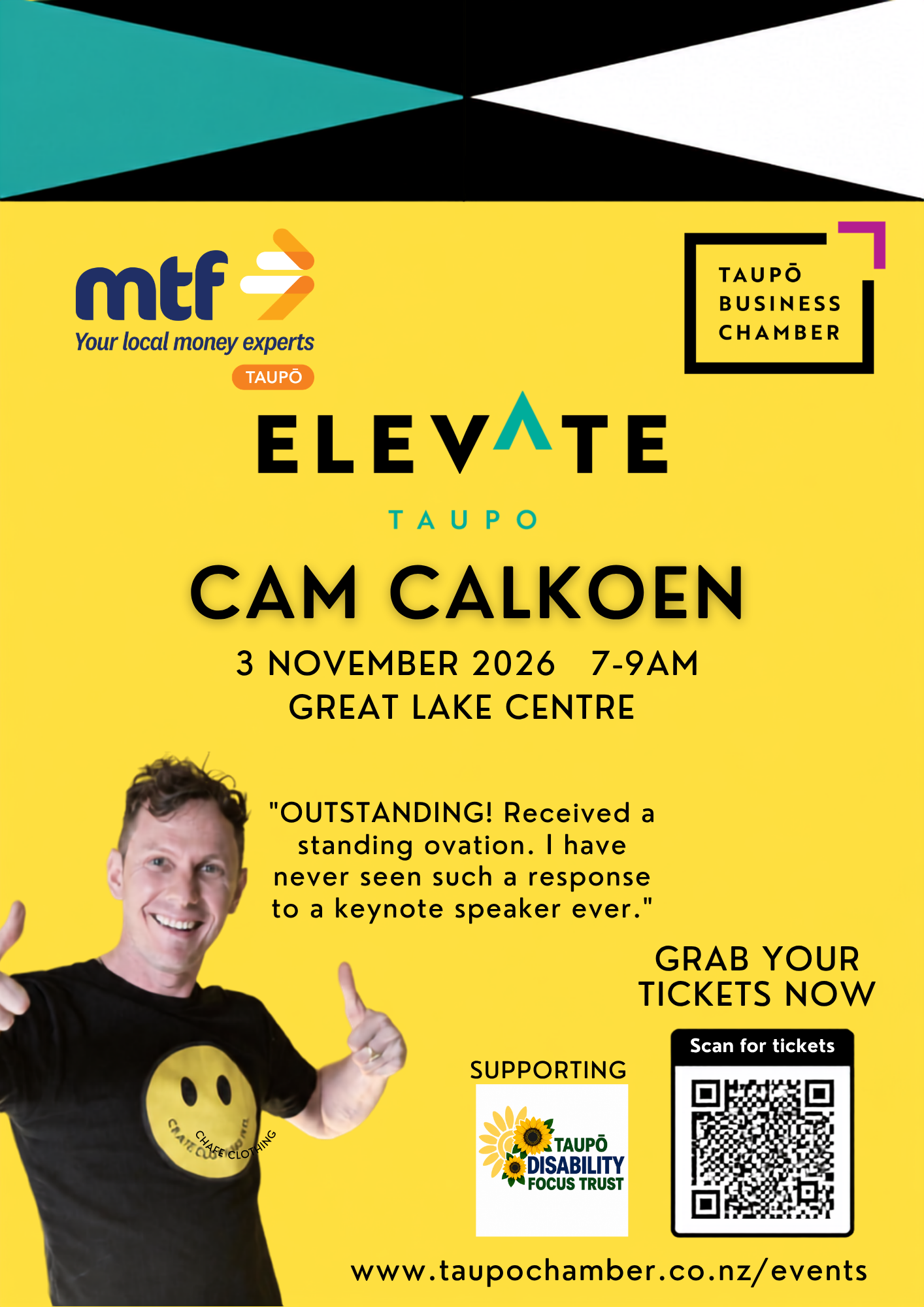 Cam Calkoen - Keynote Speaker - 3rd November