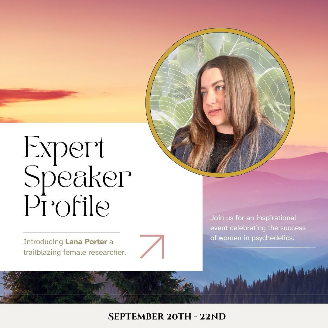 Excited to be blabbing about trauma &amp; altered states of consciousness at the upcoming Women&rsquo;s Health &amp; Psychedelics Summit . Check it out @dysphoricproject DM me for the link to register !