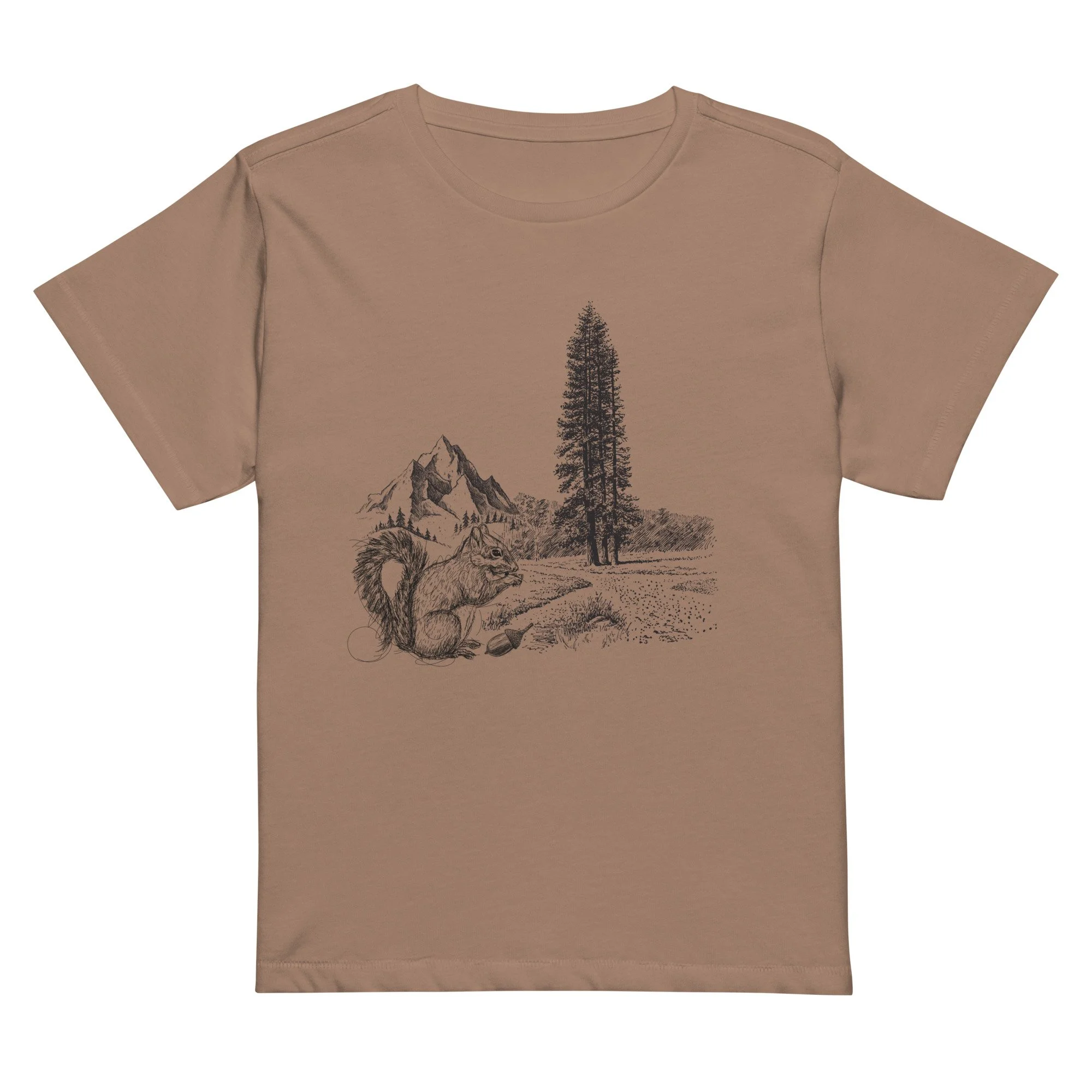 Fall Critter High-Waisted Tee