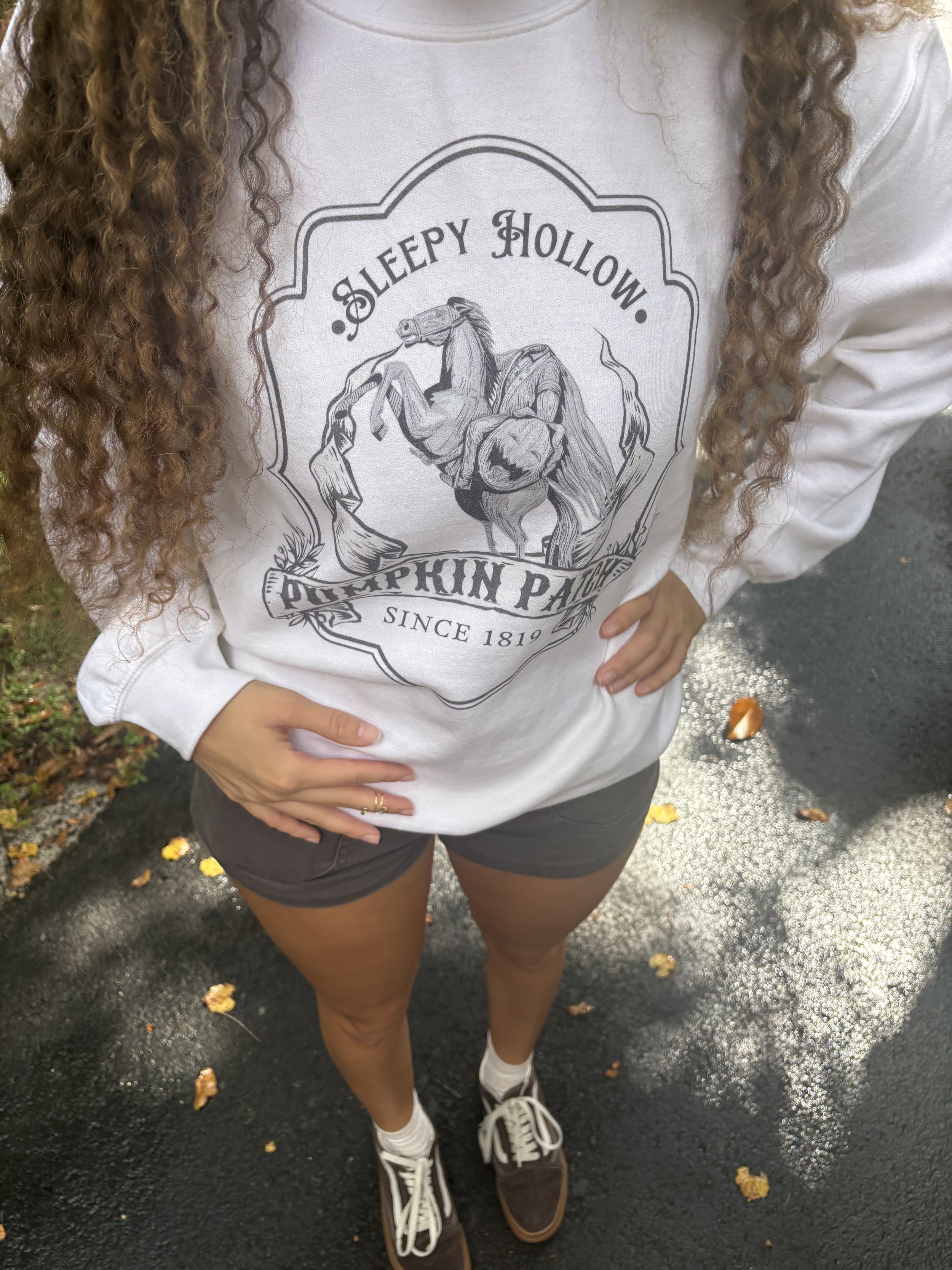 Sleepy Hollow Pumpkin Patch Sweatshirt ~ Headless Horseman ~ Perfect for fall!