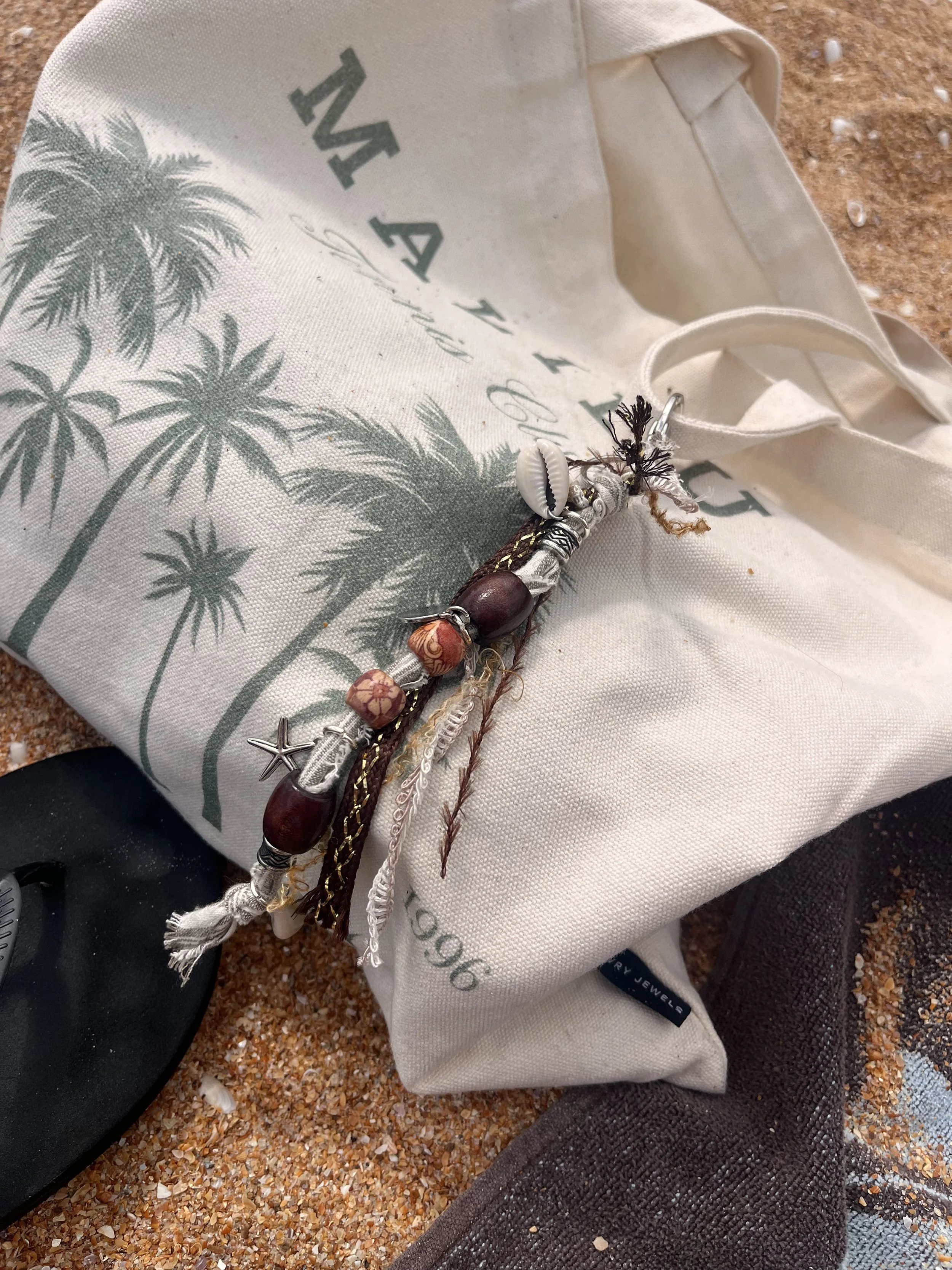 Coastal Keepsake Keychain