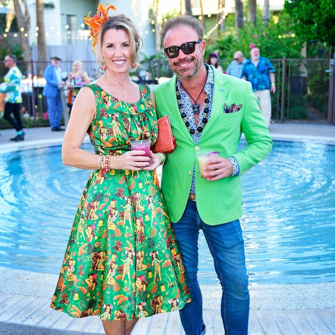 Who else is dreamin' of Tiki Tropical nights at Arizona Tiki Oasis April 16th-19th?!
"Best of Phoenix 2025" winner for "Best Trip to the Tropics"
🌺 STAY at the historic Hotel Valley Ho
🌺 ENJOY live music from top talent includin