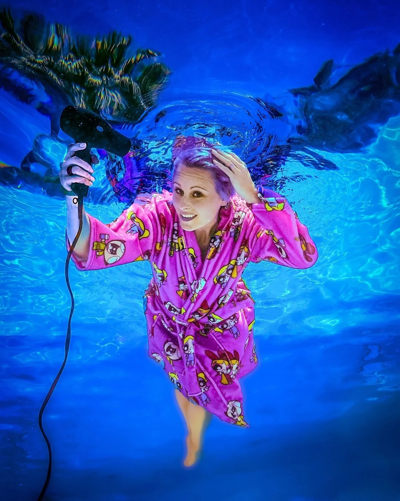 Posing for Photos...Underwater!