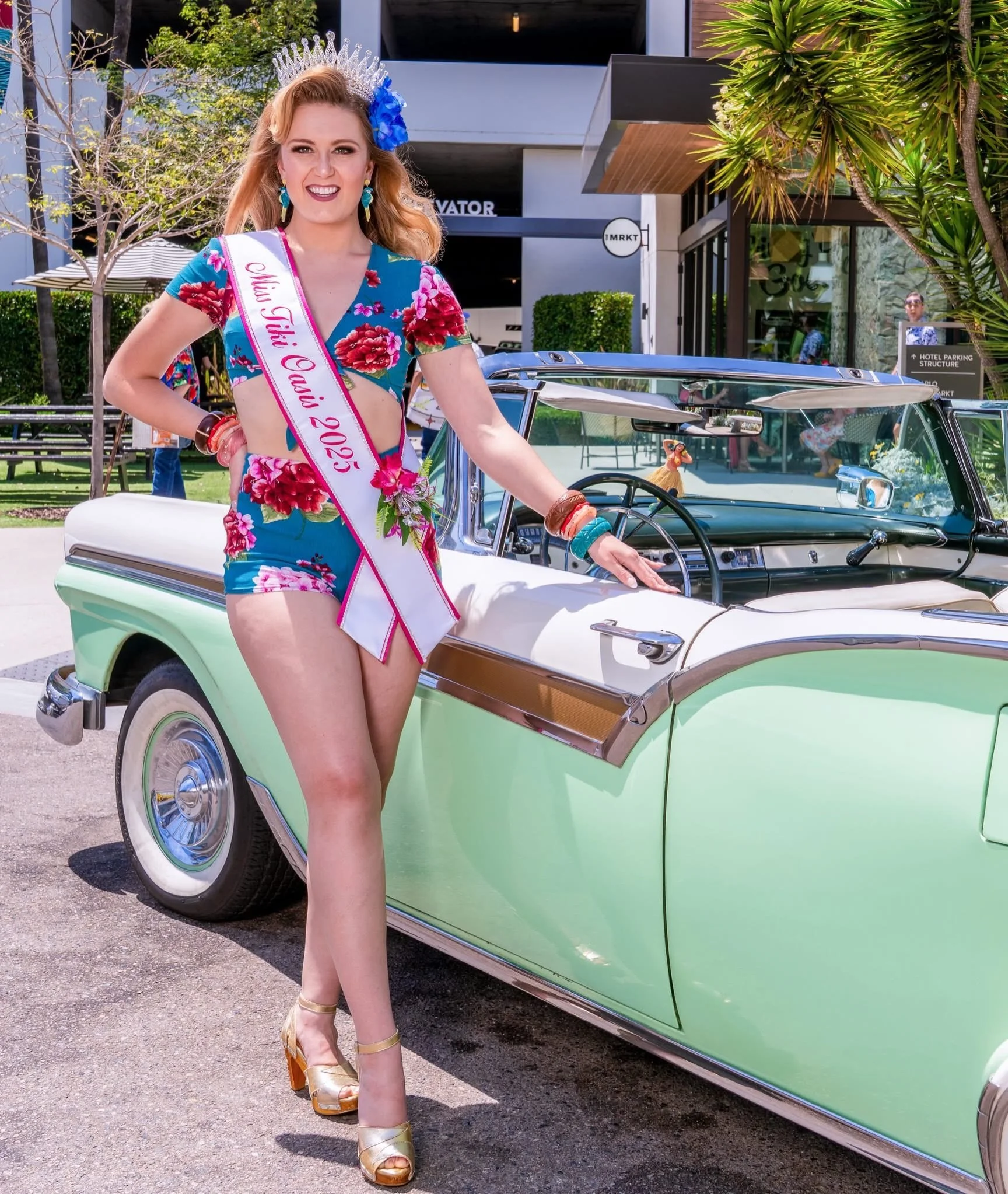 Wow what a year it has been for Miss Tiki Oasis 2025 - Miss Holly Dawn!! @misshollydawn congrats on your recent nuptials!! We look forward to giving you two high fives all weekend!!