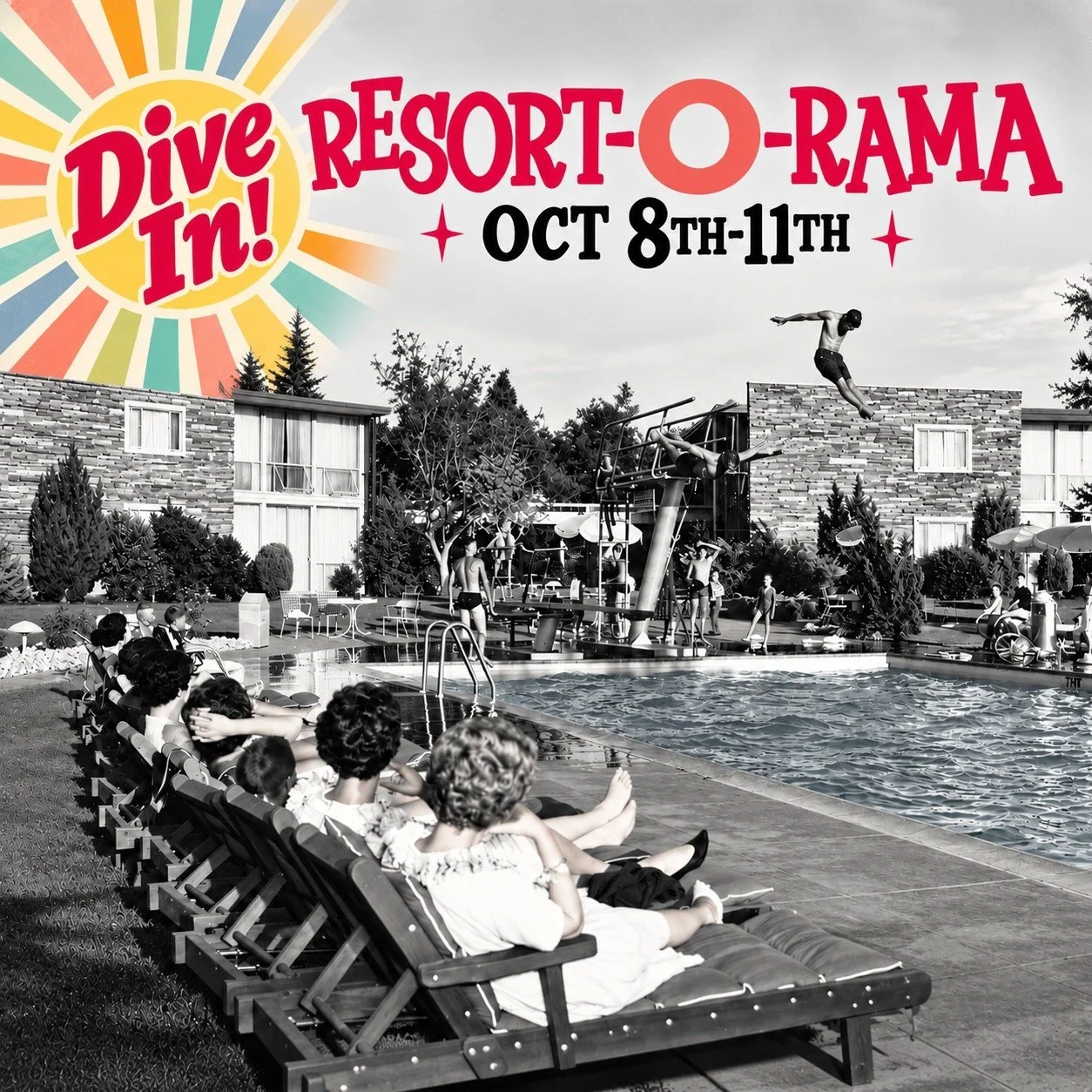 Its gonna be prime POOL weather this weekend for Resort-O-Rama at Flamingo Resort &amp; Spa in Santa Rosa! Get ready to dip your toes in and dive in! Cocktails and Lounge chairs await! Oh and if you are more of an early morning dipper... the pool is 