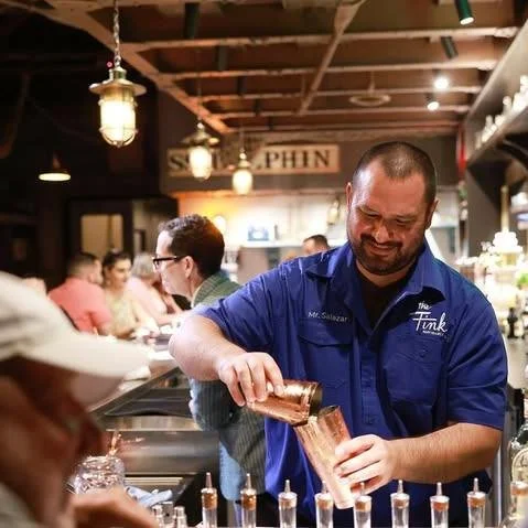 Resort-O-Rama features GUEST Mixologist! TONIGHT Thursday October 8th is... Andrew Salazar from The Fink!
Enjoy his special cocktail designed for Resort-O-Rama in the Vintage Space from 9pm-Midnight! Plus tunes by DJ Rex Stone and Jon Burchard!!
@res