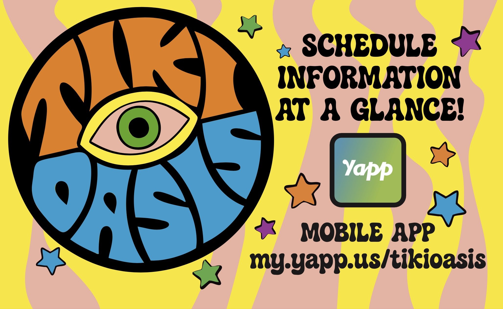 Tiki Oasis Yapp App