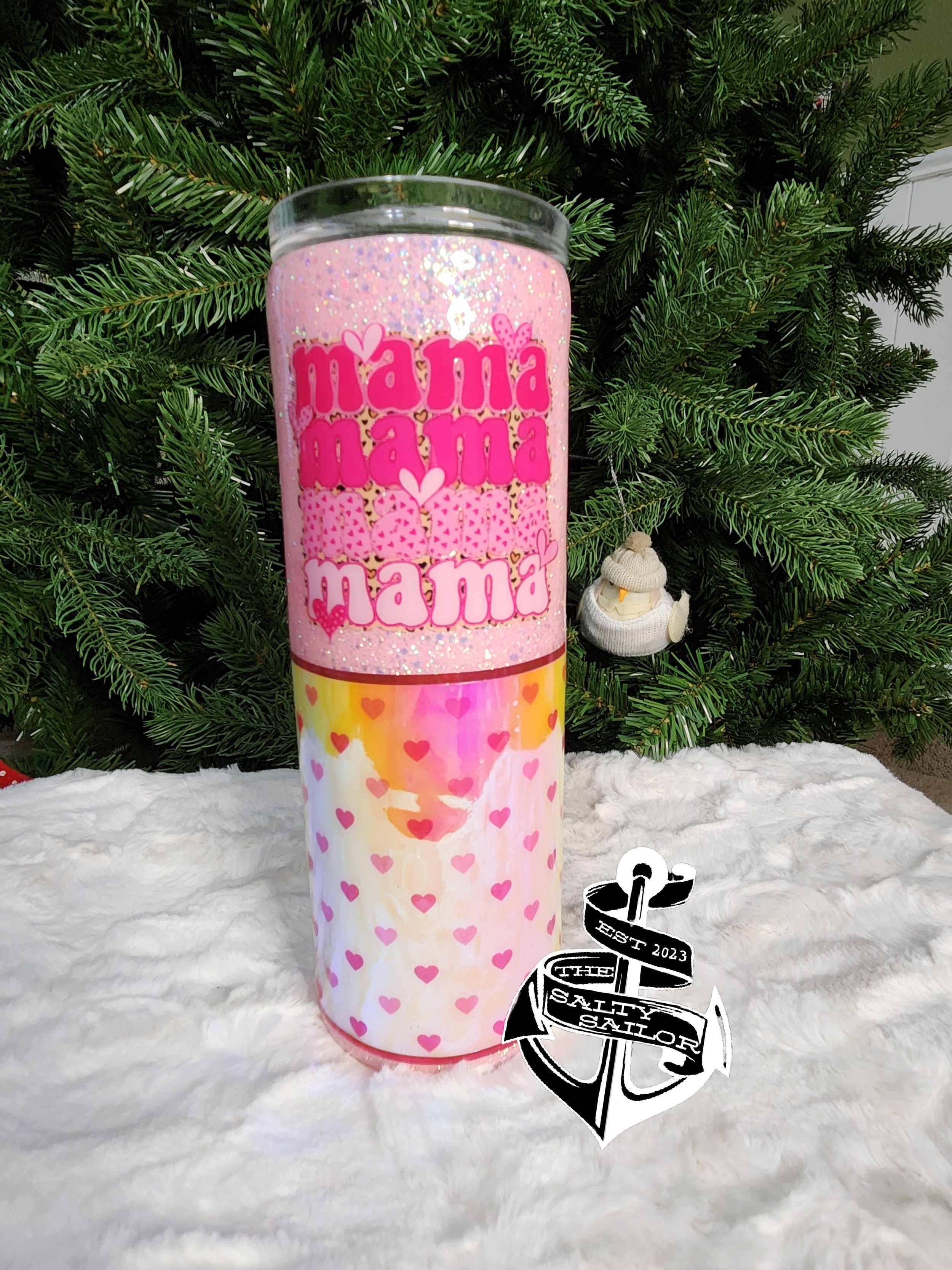 Holographic Mama Tumbler- 20oz