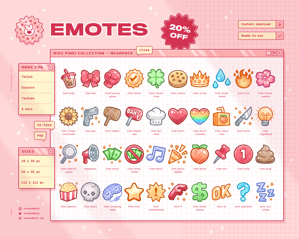 Miss Pinki's items - Megapack