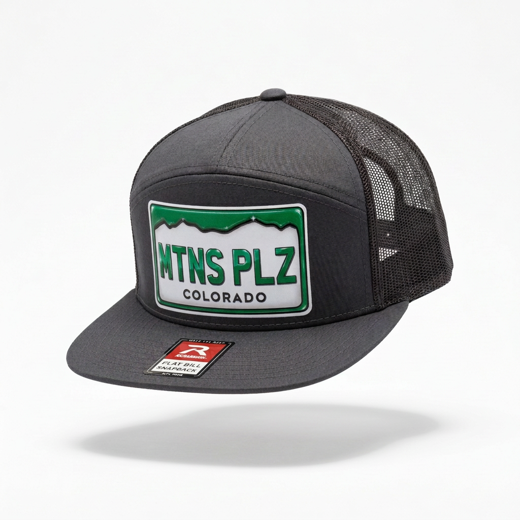 New-ish skool 7 panel trucker
