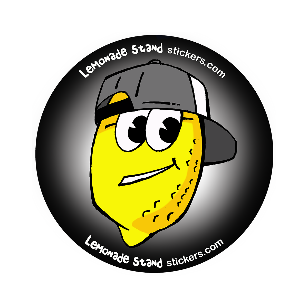 Circle Lemonade Face