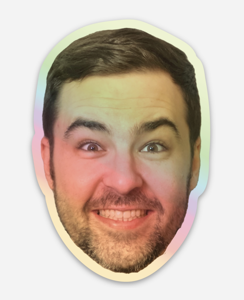 Brian's Head - Holographic Sticker LE