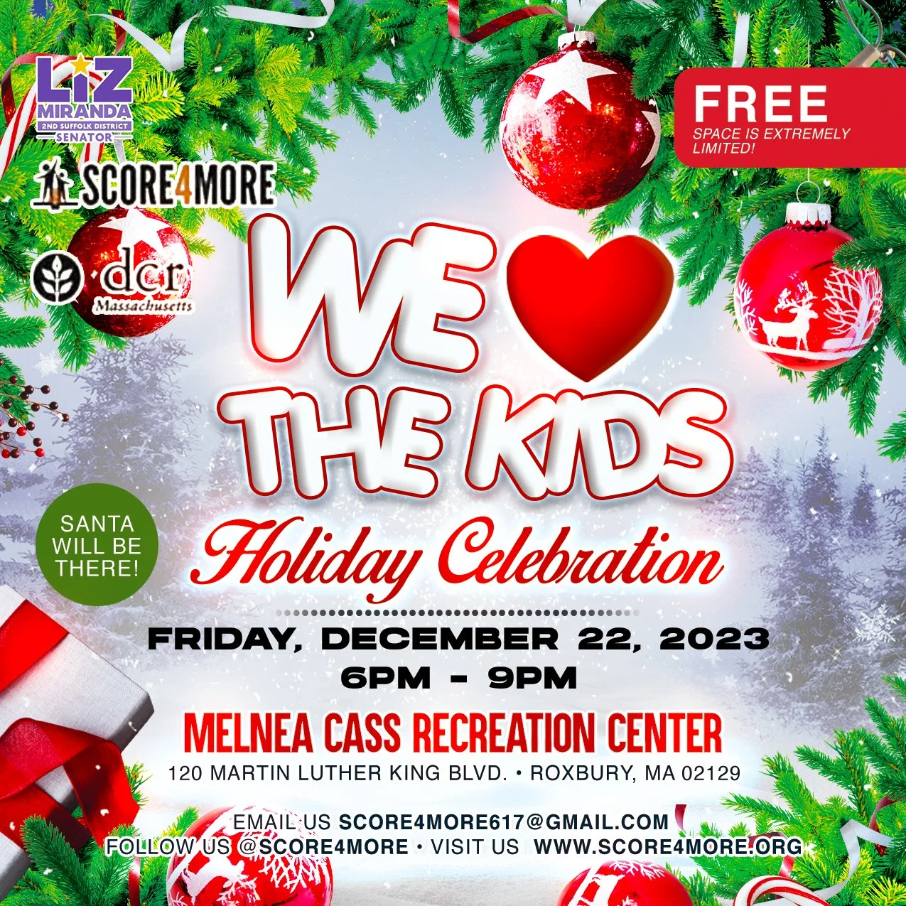 WE LOVE THE KIDS: HOLIDAY CELEBRATION - TOY DRIVE 2023
