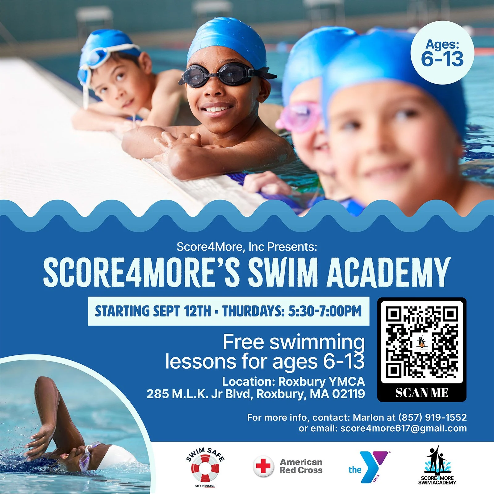 Score4More's Youth Swim Academy