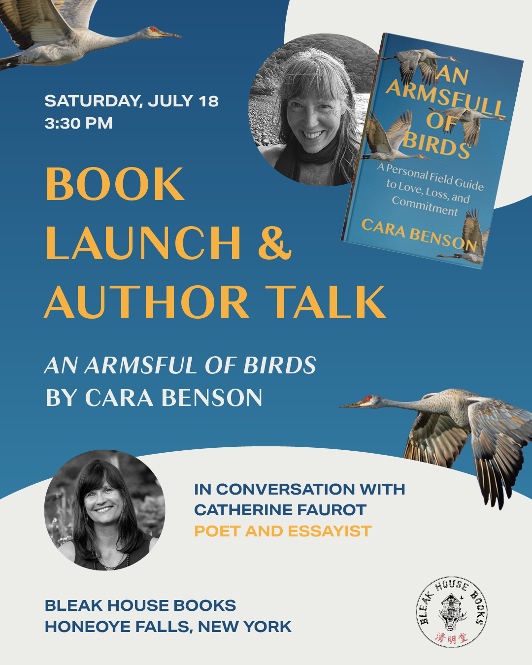 Finger Lakes book event!