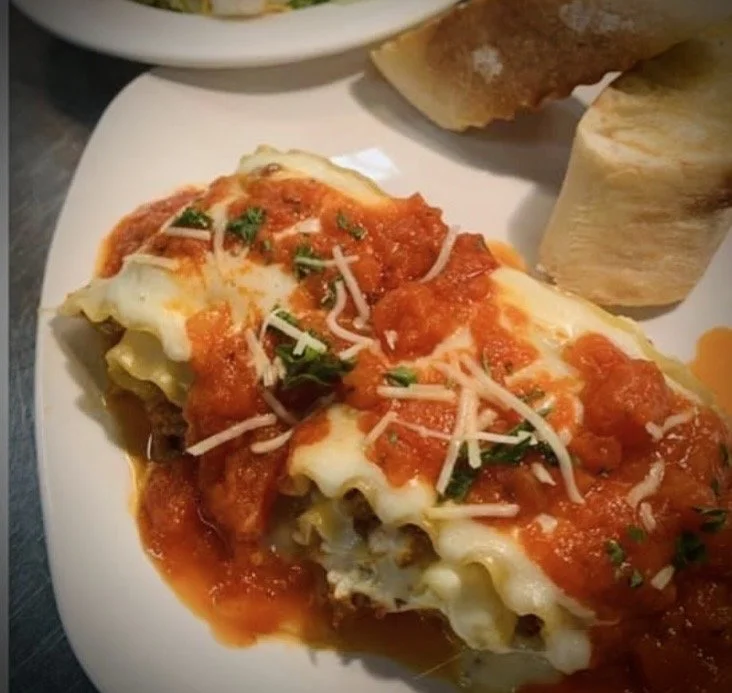 Meat Lasagna Roll-Up Dinner