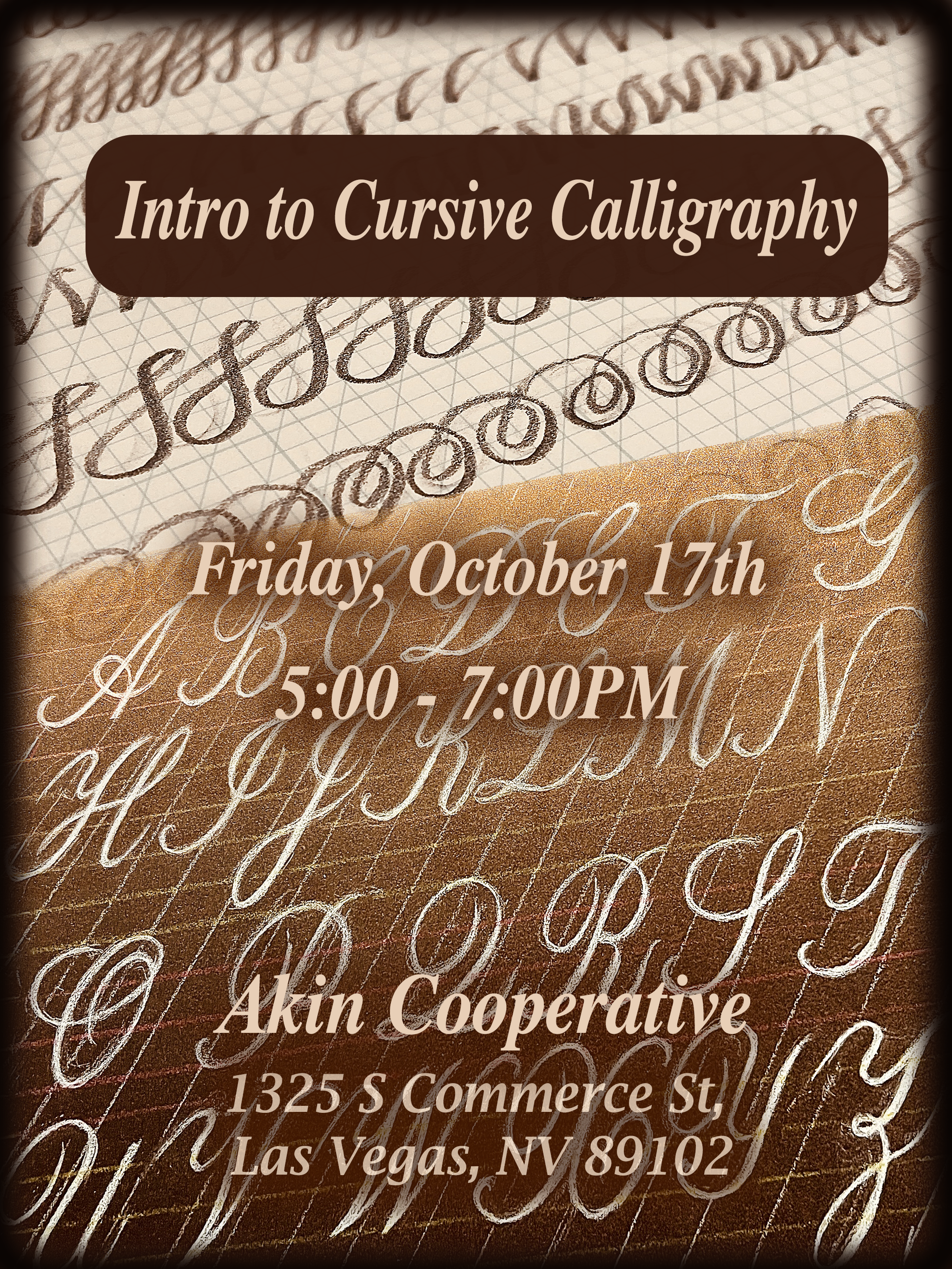 Intro to Cursive Calligraphy