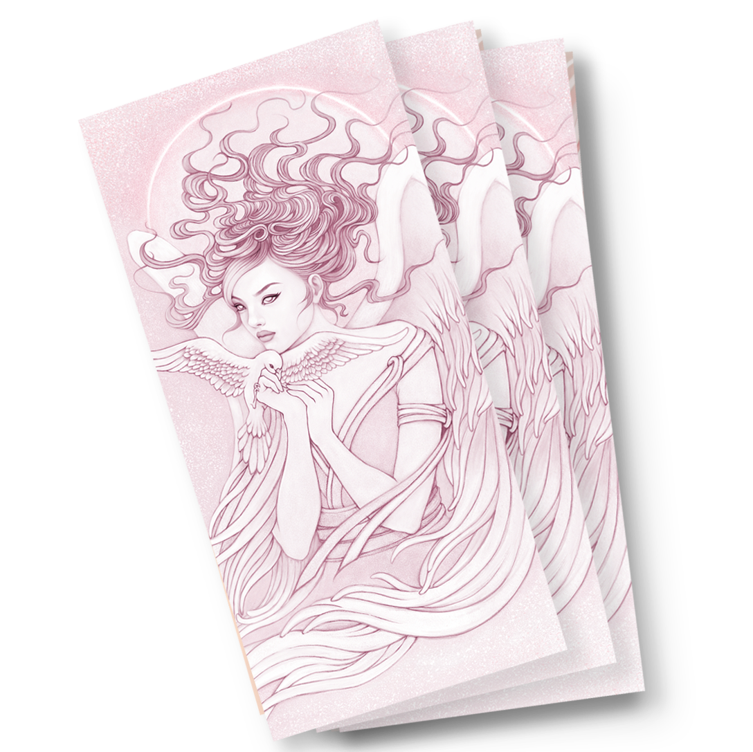 Angel of Peace Notecard | Bookmark