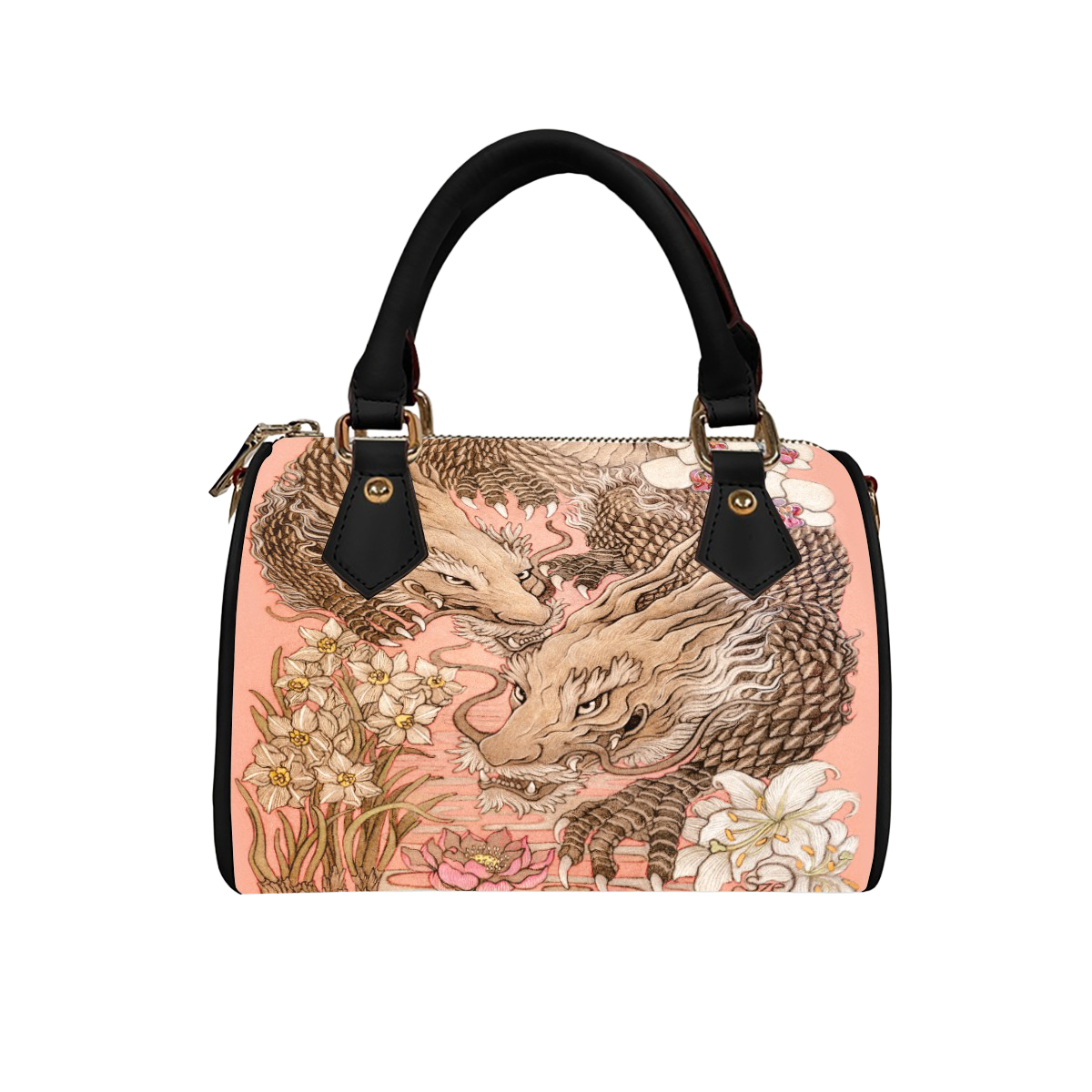 Wood Dragons Mini Handbag