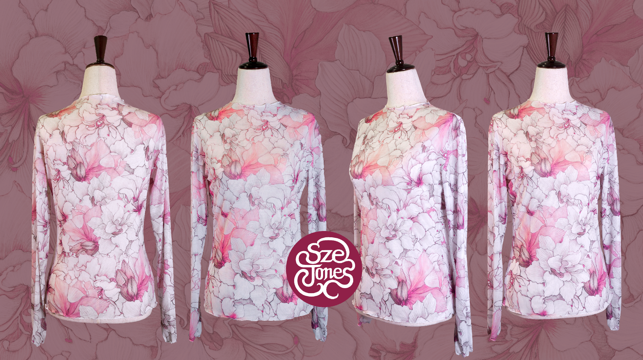 Pink-Amaryllis-Sheer-Blouse-Sze-Jones-Banner-2K.png
