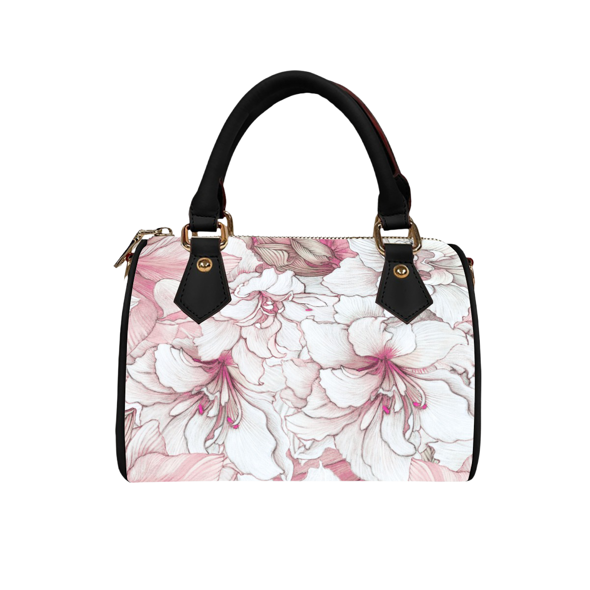 Pink Amaryllis Mini Handbag