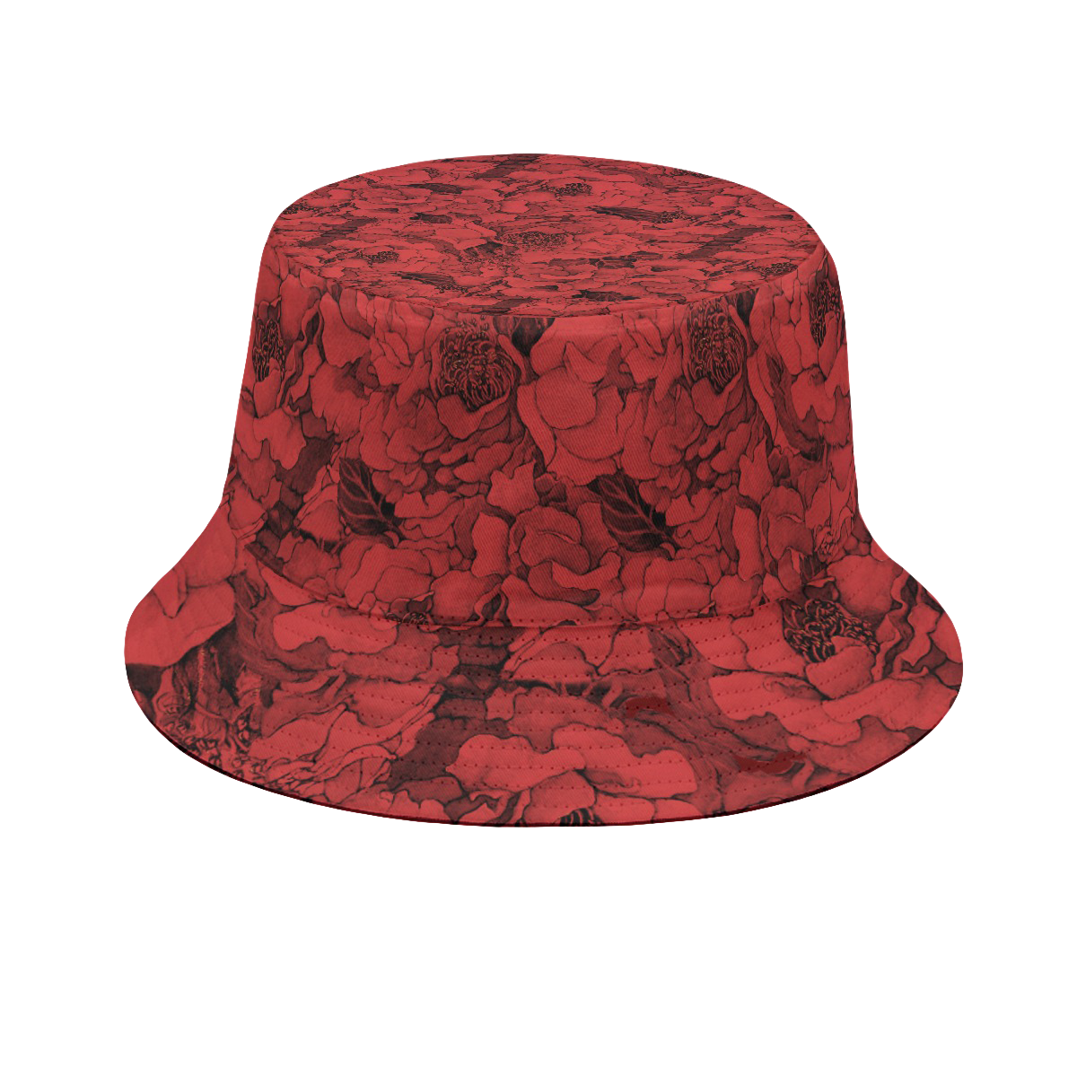 Crimson Rose Bucket Hat