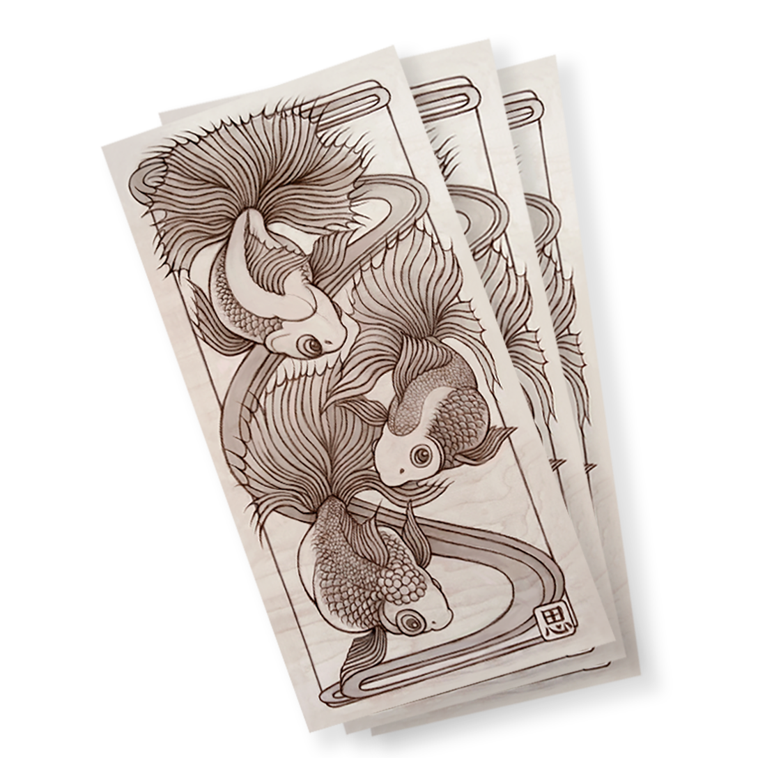 Goldfish Notecard | Bookmark
