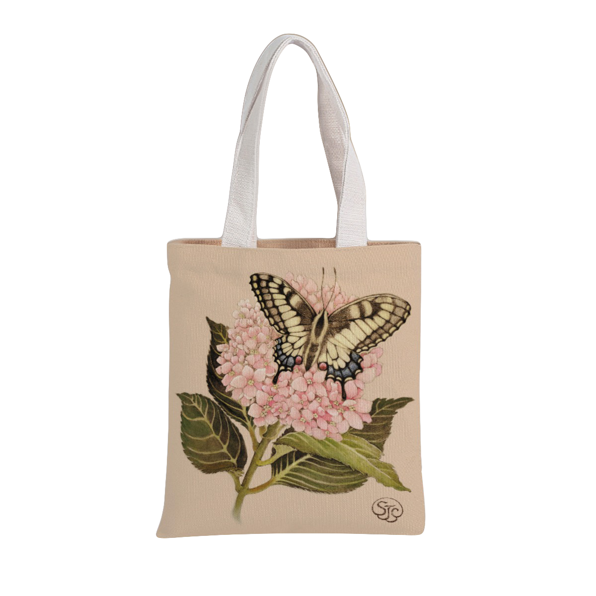 Swallowtail Hydrangea Tote