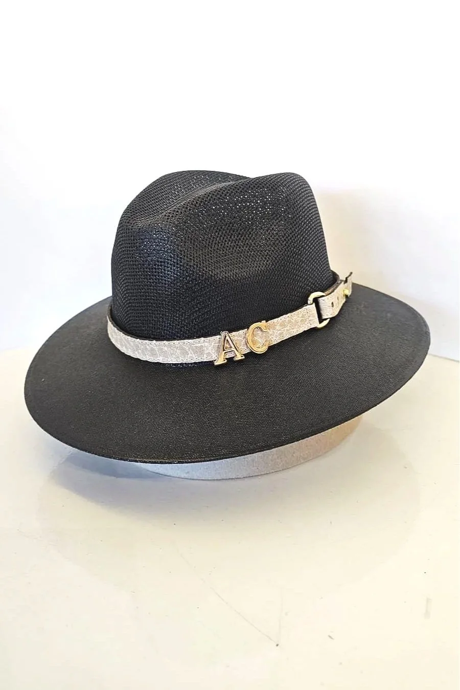 Sombrero clásico de paja - Color negro