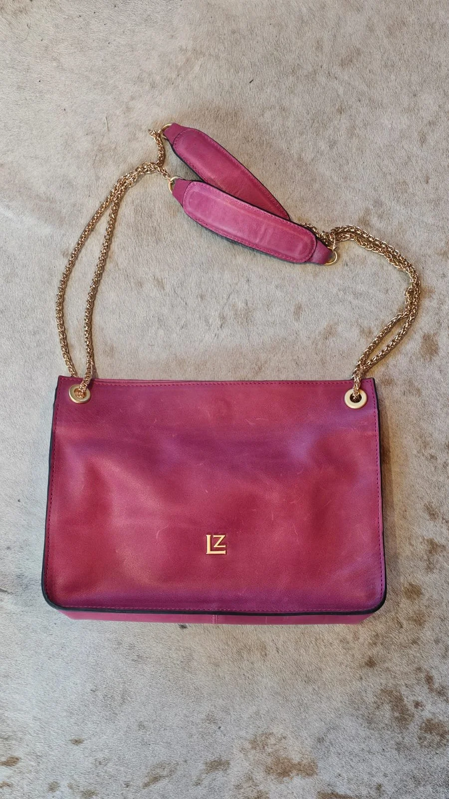 Bolsa Clutch - Rosa vintage