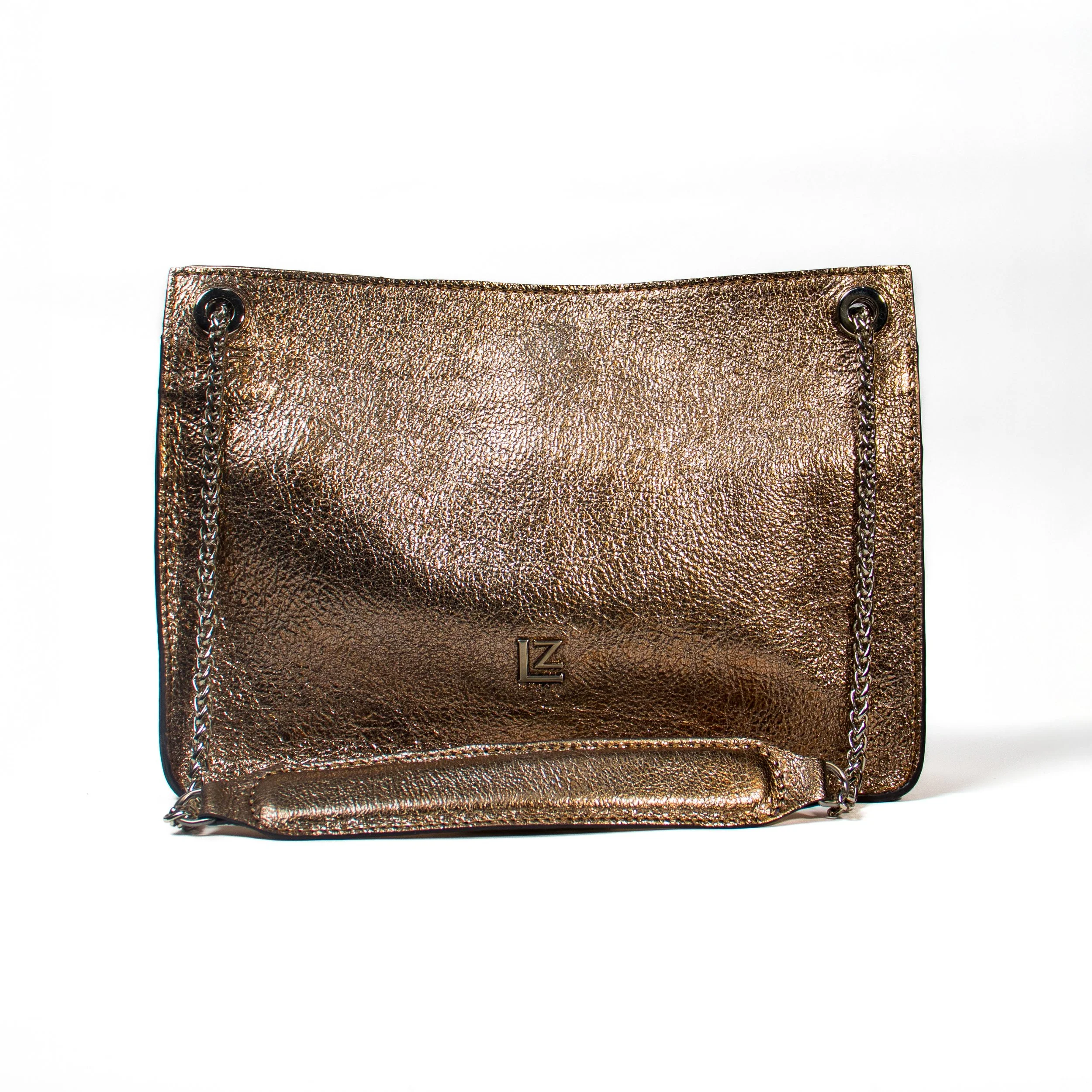 Bolsa Clutch - Niquel