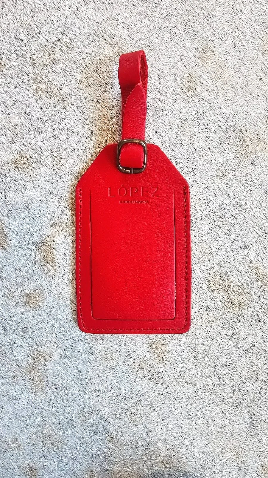 Tag para Equipaje - Rojo