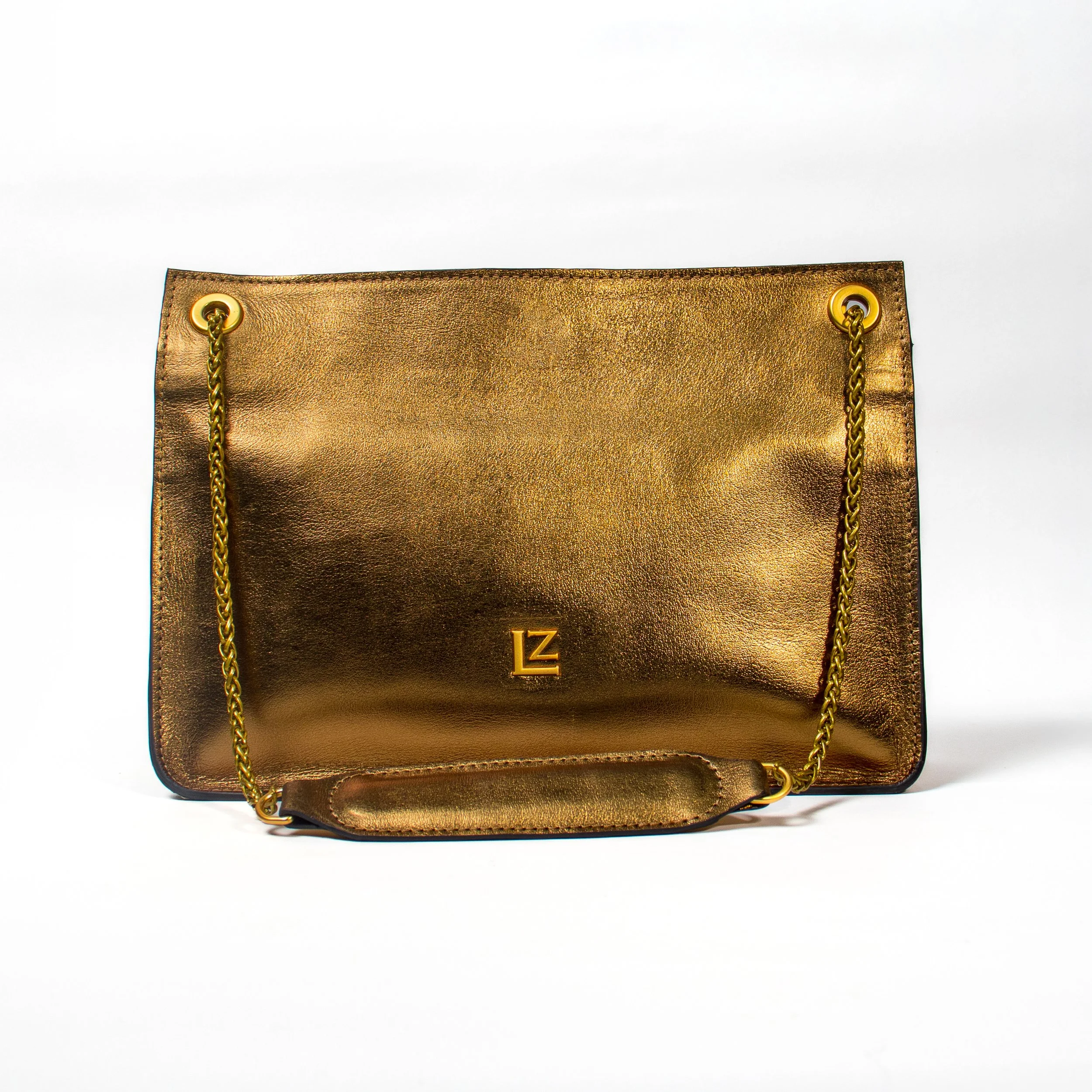 Bolsa Clutch - Dorado