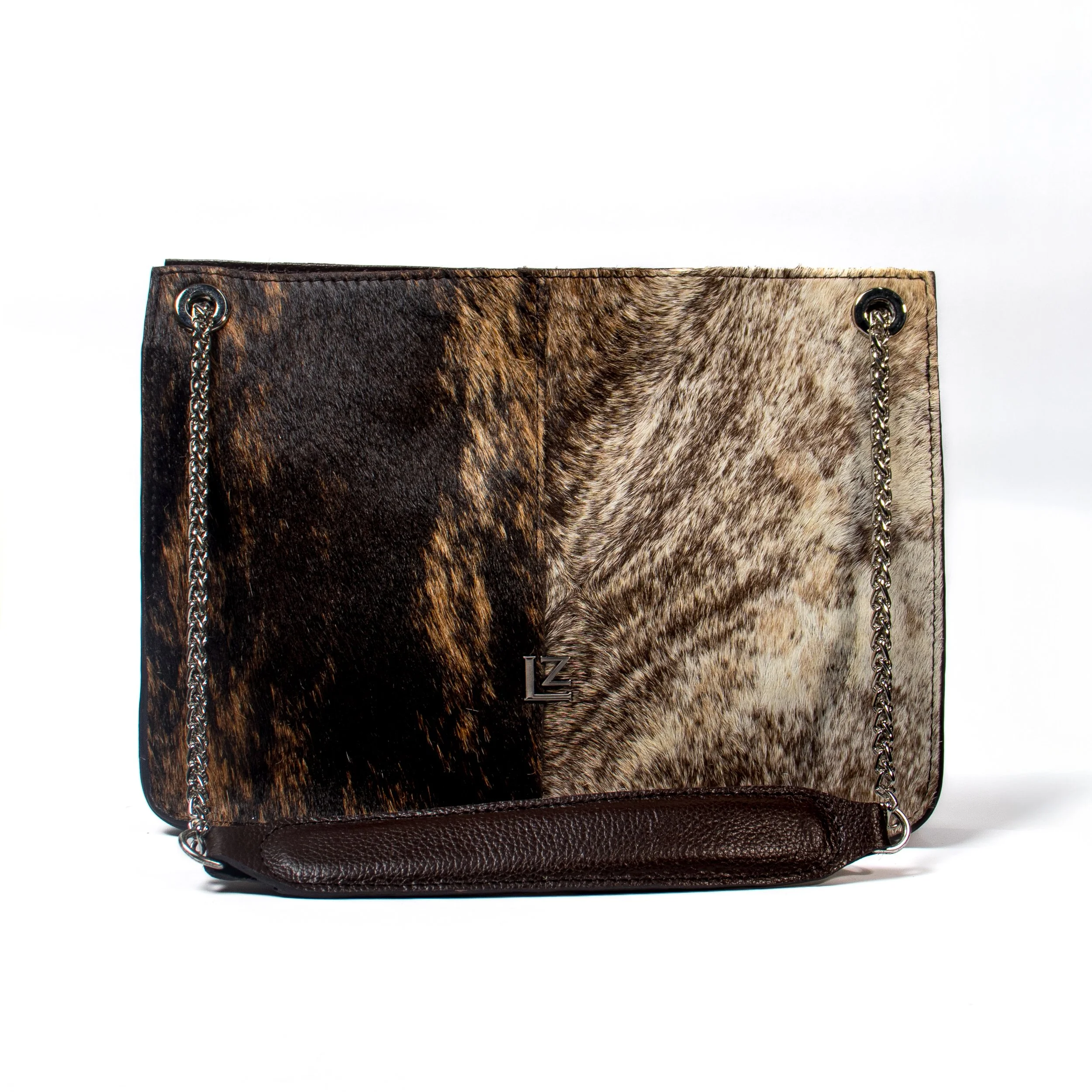 Bolsa Clutch - Pelo jaspeado
