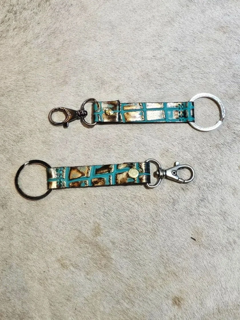 Llavero Letras - Turquesa