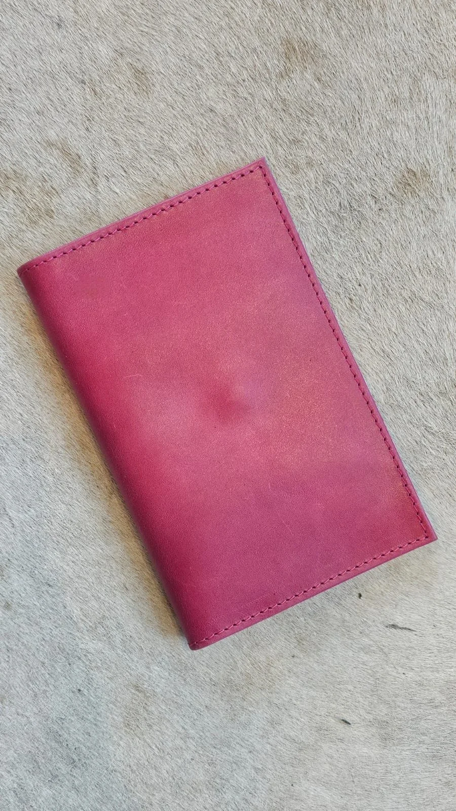 Porta Pasaporte Individual - Rosa Vintage