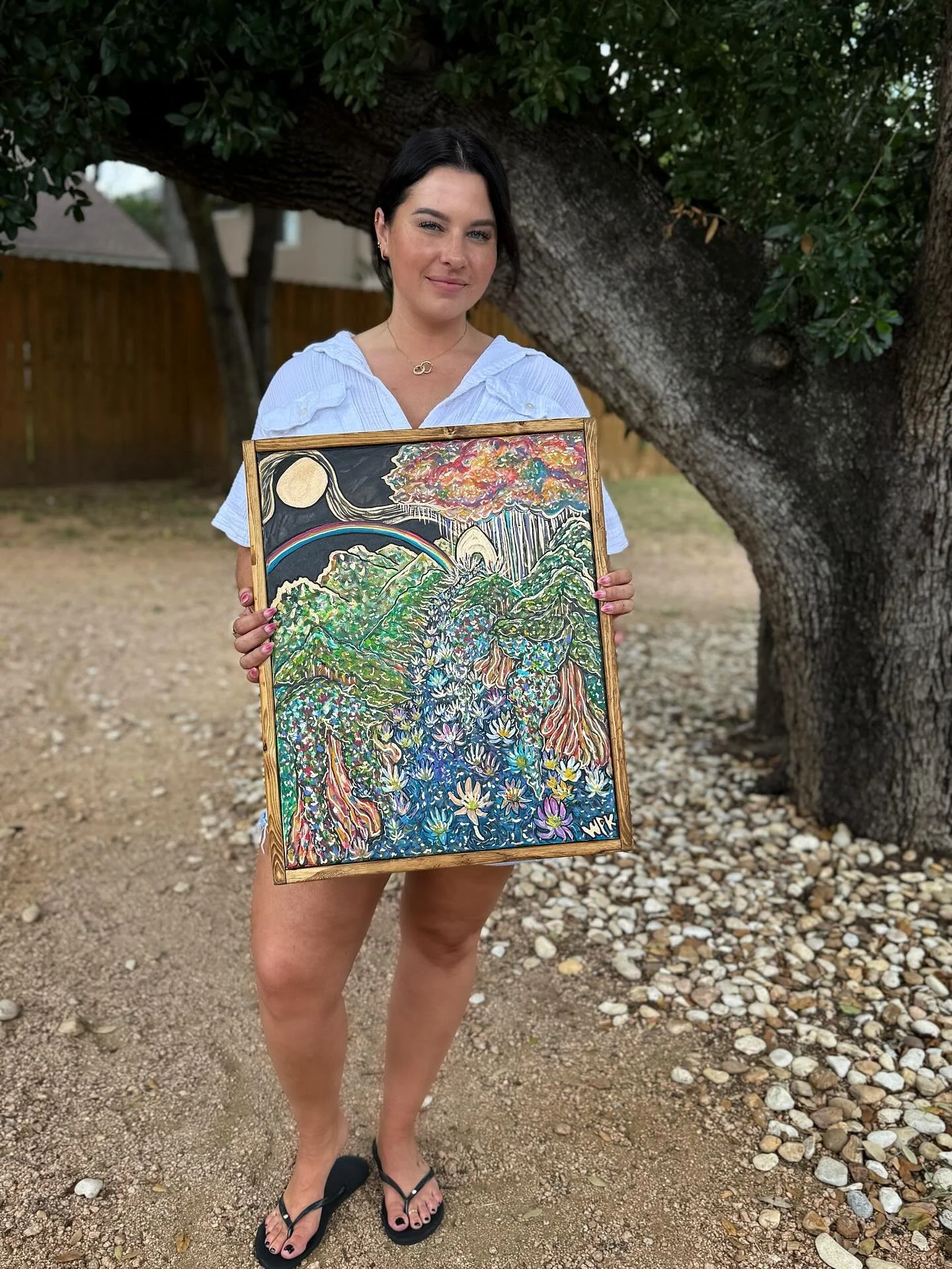 &ldquo;River of Angels&rdquo; went to my dear friend @sammiesweitz 🩵 Love you so much sweetheart!