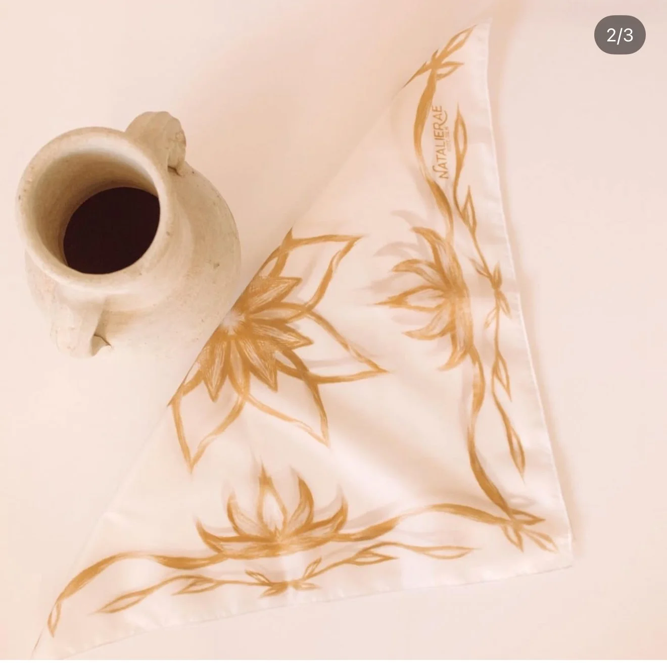 Lion Summer - 100% Silk or Poly Chiffon