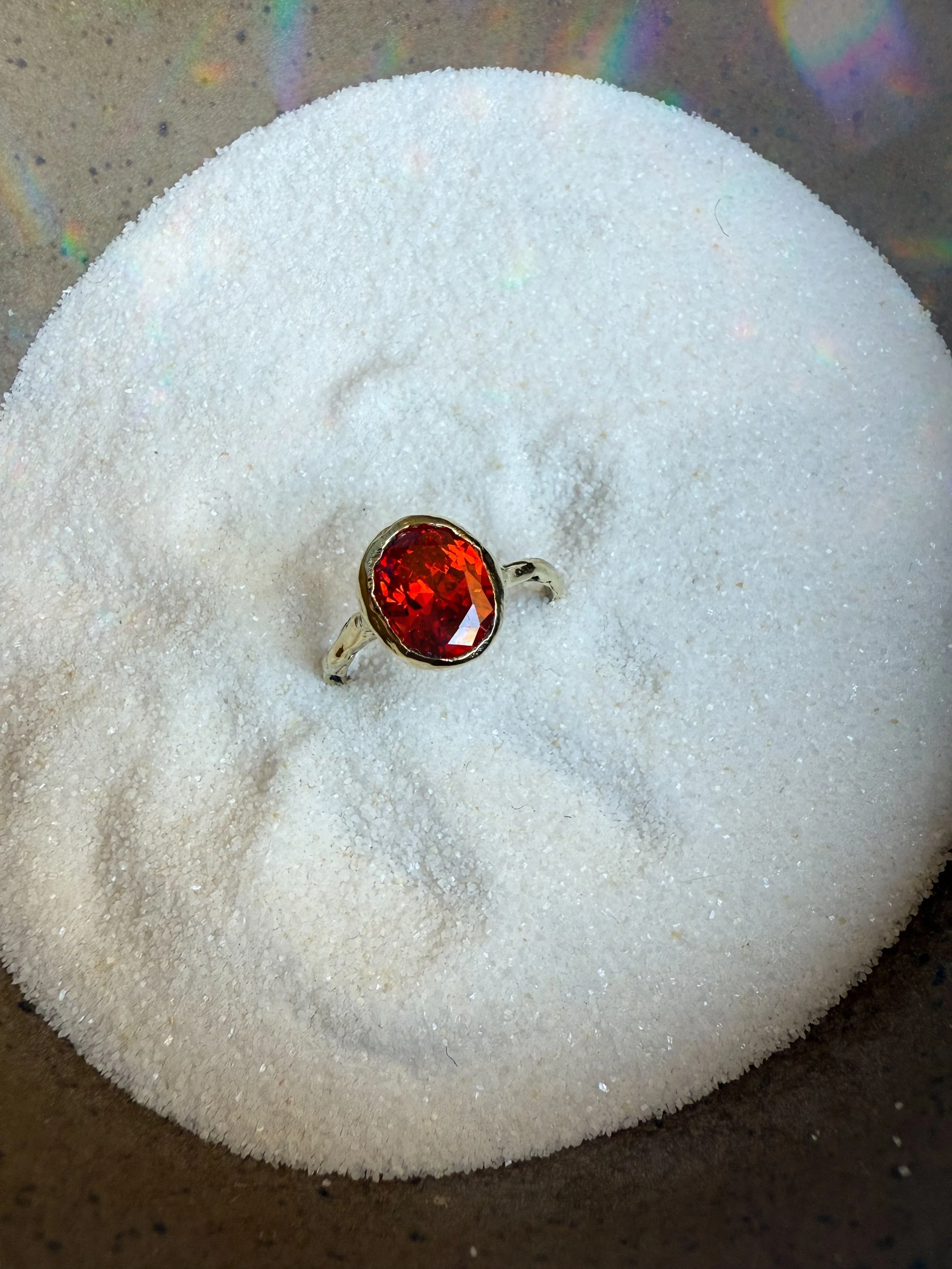 The Lenore Ring - Gemstone MTO