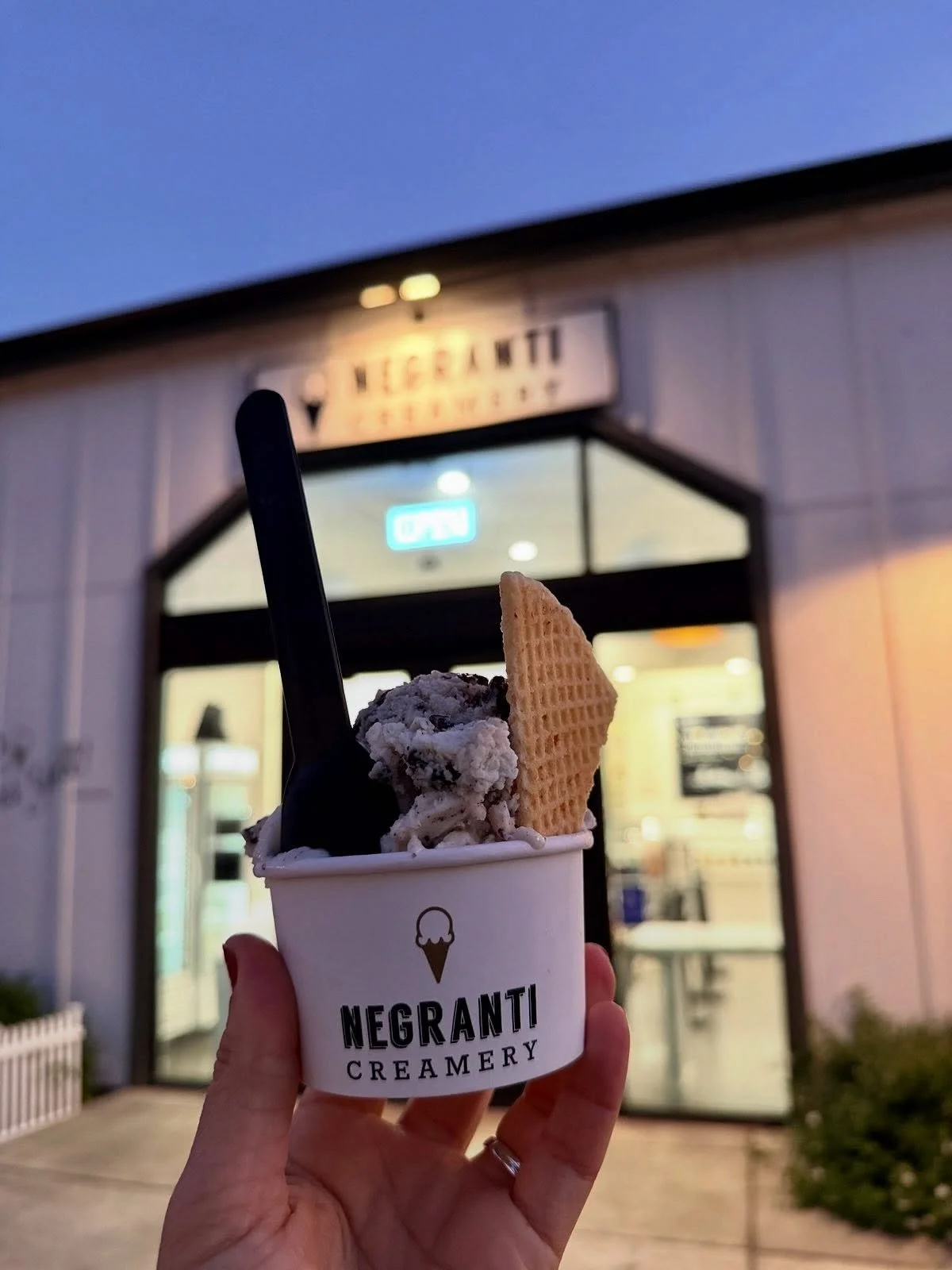 Thanks to @negranticreamery for your generous donation to BSFCS PTO, and thanks to all who came out to get a scoop today!